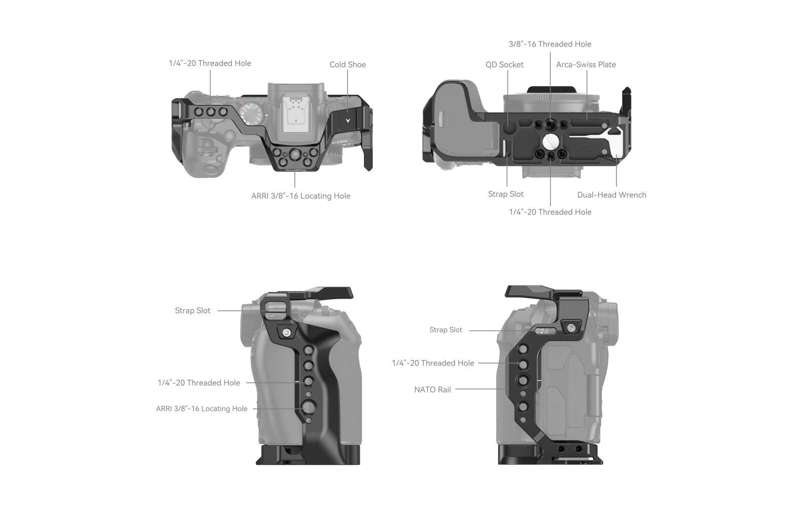 Smallrig Cage Canon EOS R8