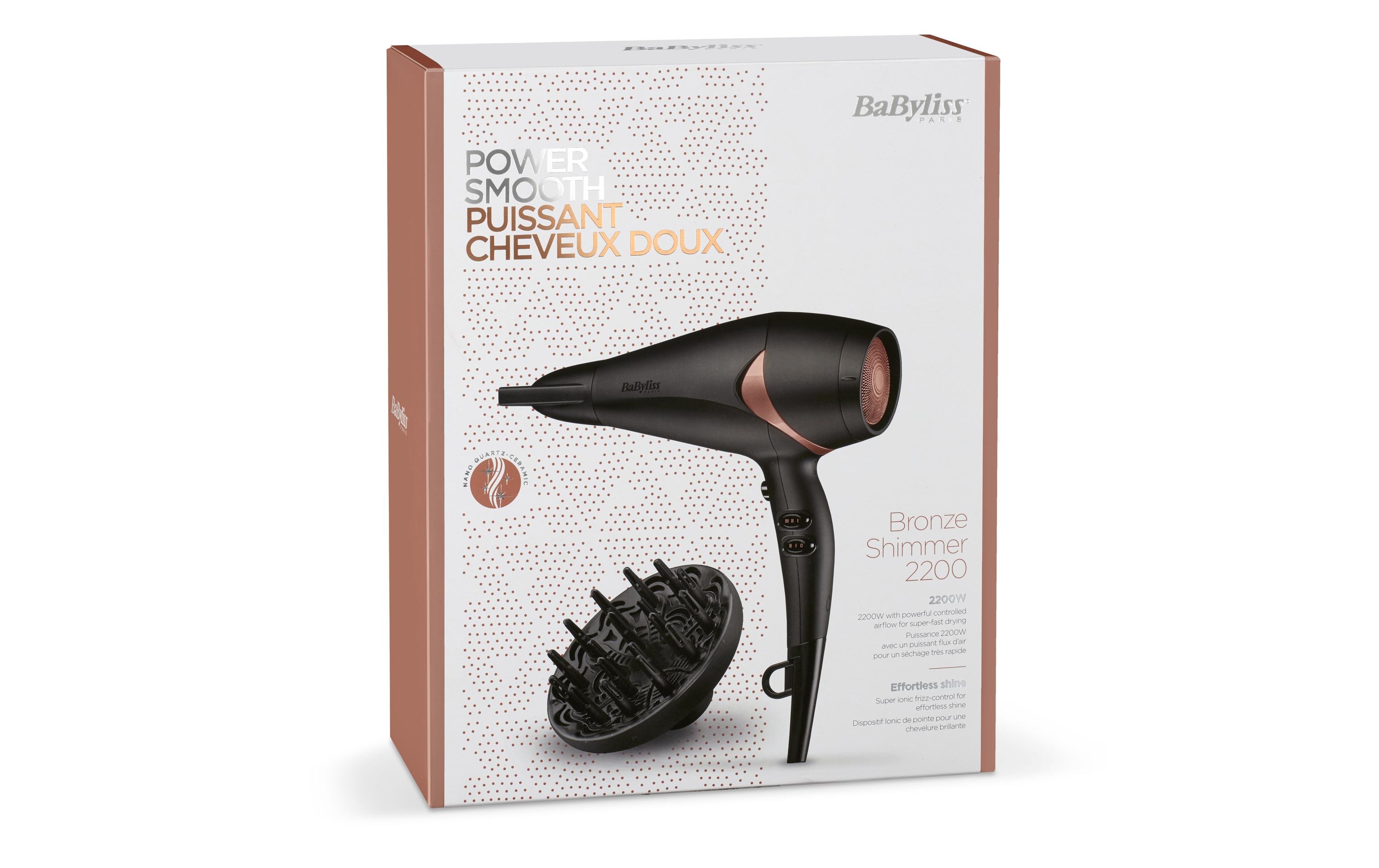 Babyliss Haartrockner Bronze Shimmer D566CHE