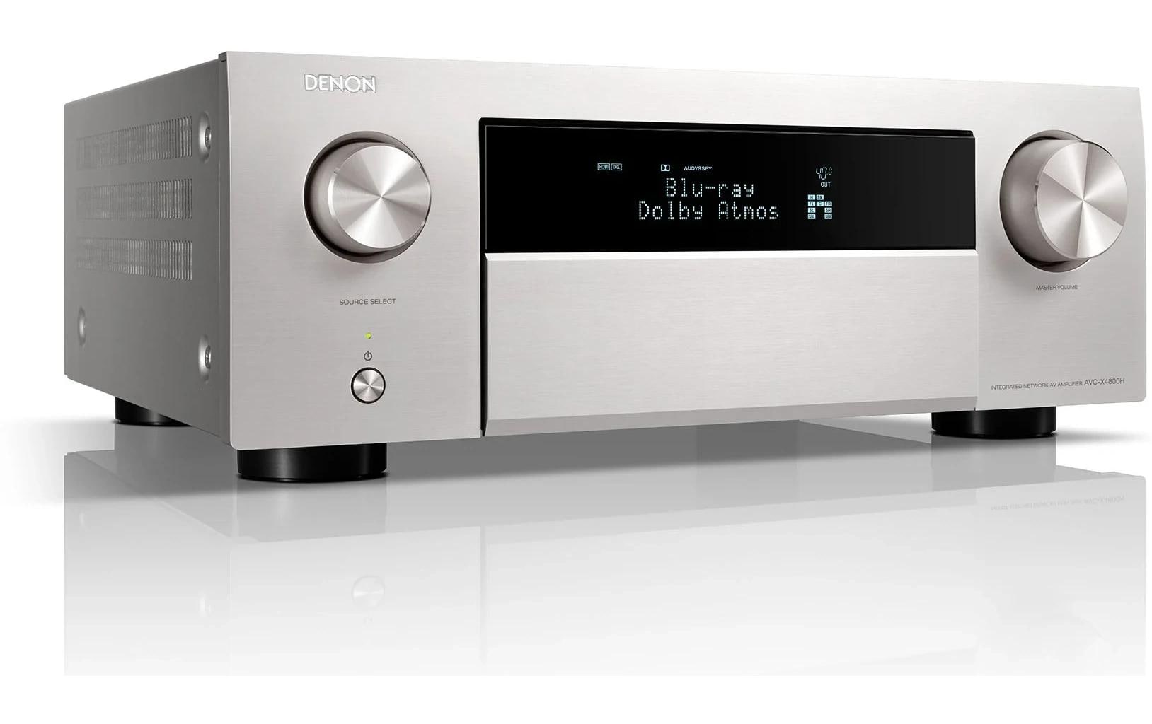 Denon AV-Receiver AVC-X4800H Silber