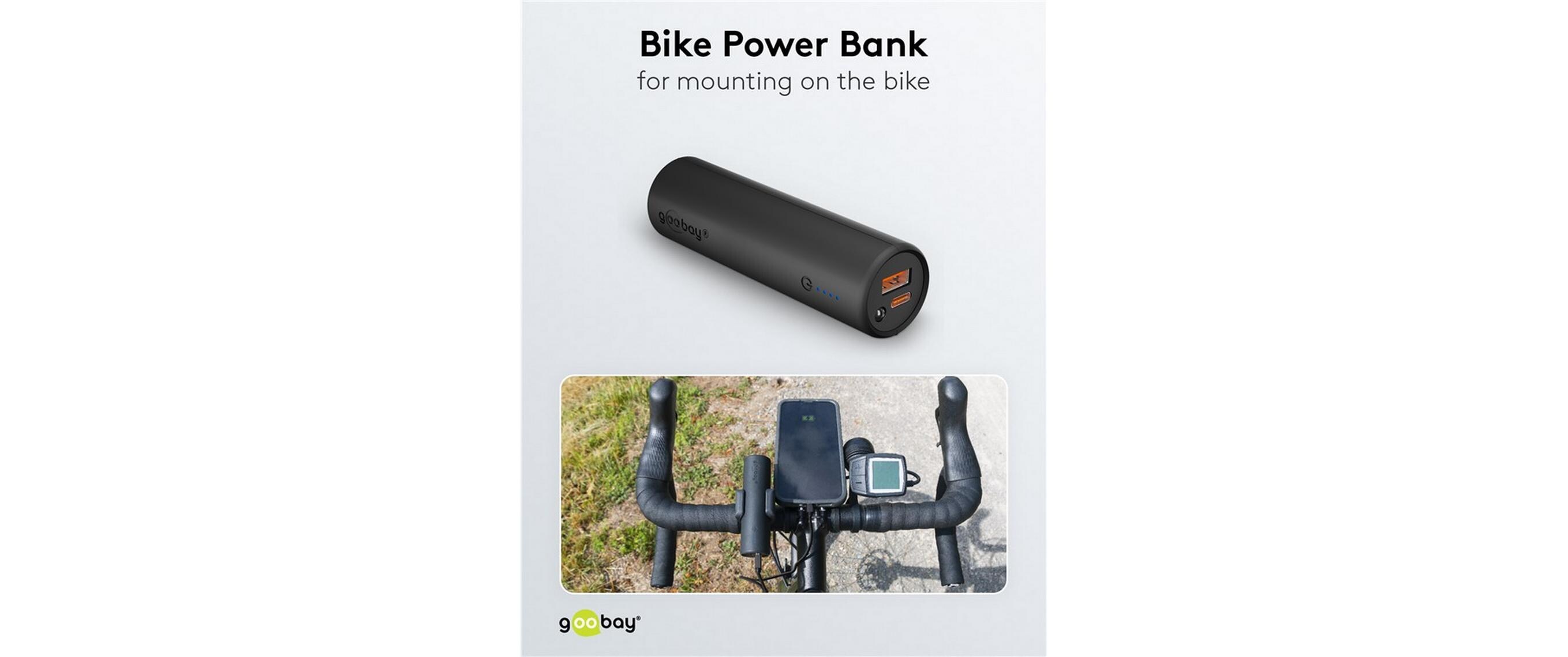 Goobay Powerbank Bike 5000 mAh