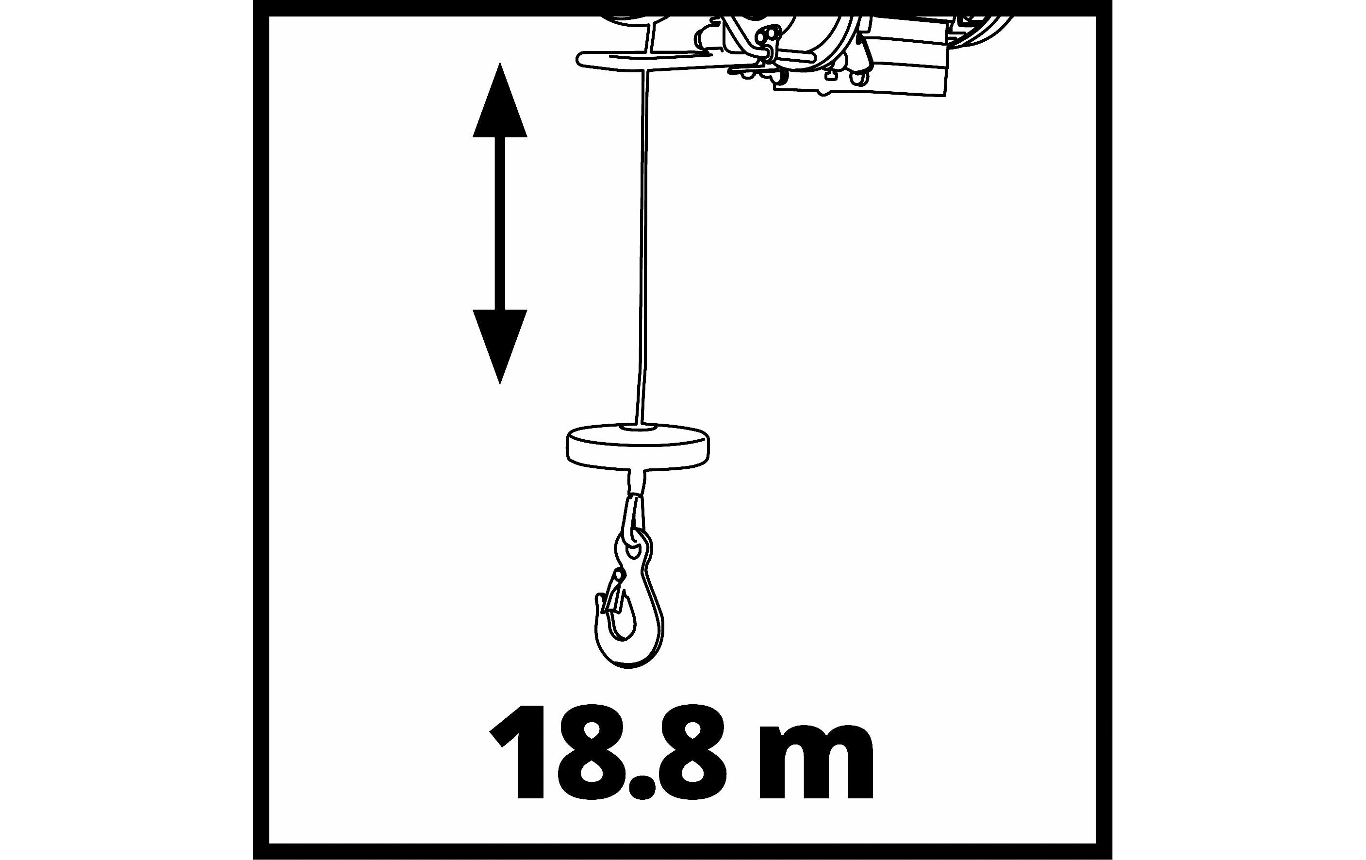 Einhell Seilhebezug TC-EH 1000, 1000 kg