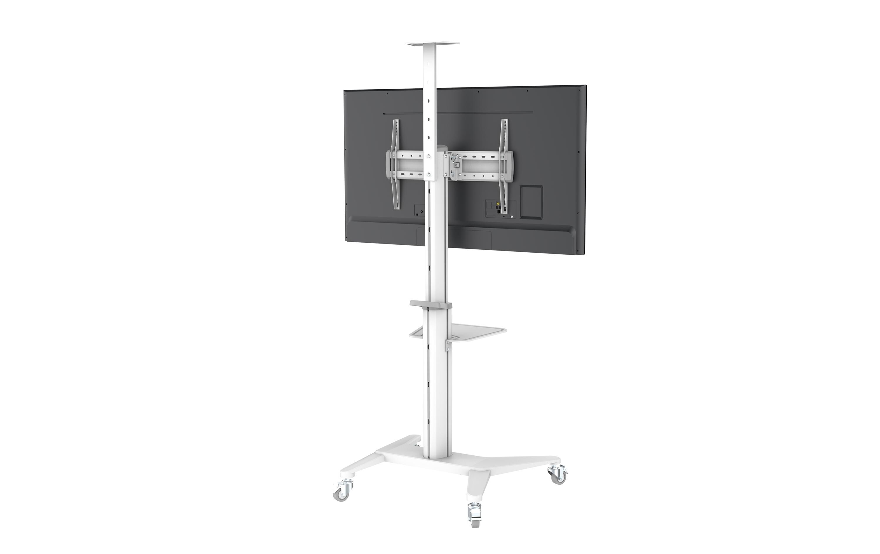 PureMounts TV-Trolley PDS-0003C PureMounts DS, Weiss