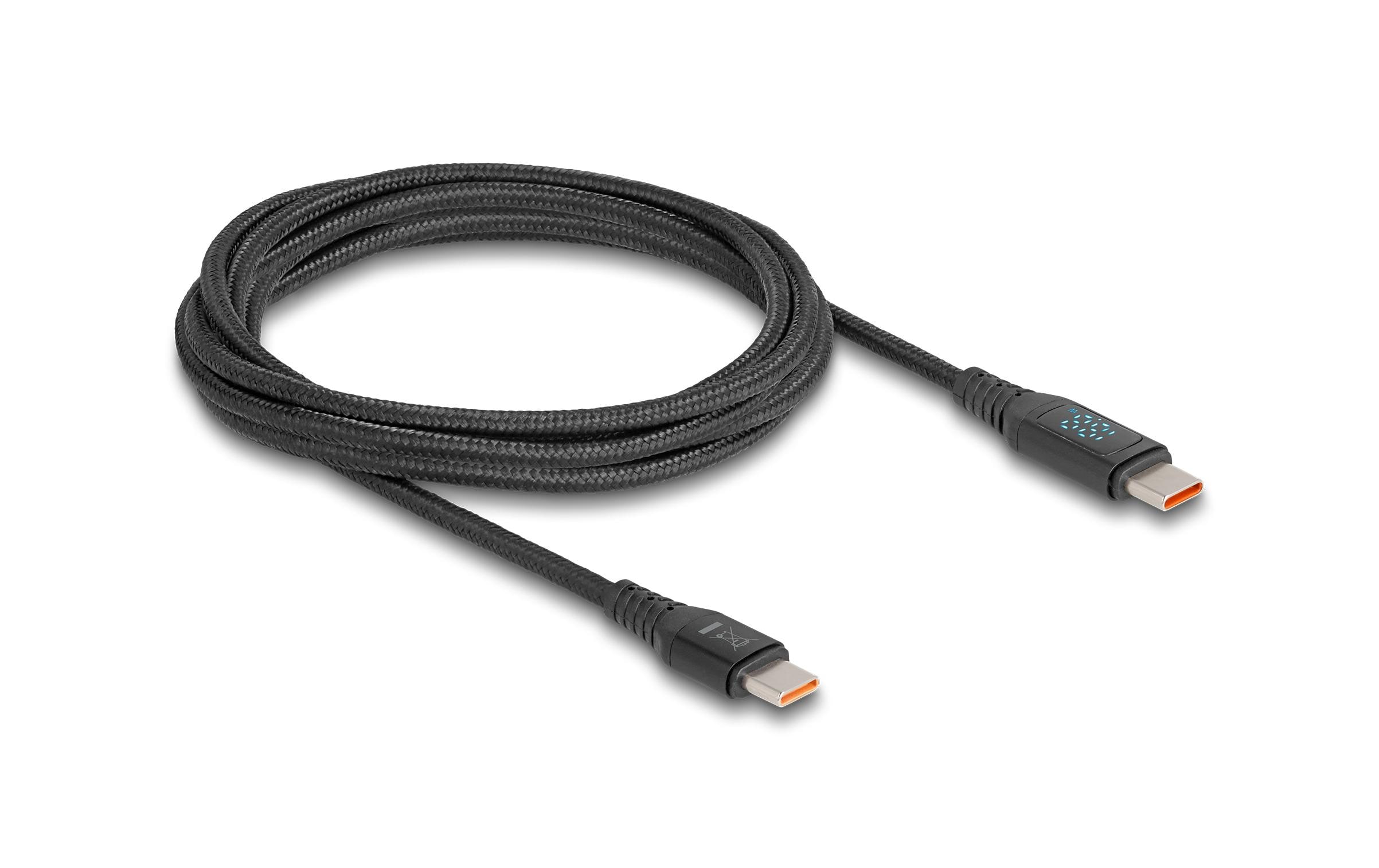 Delock USB-Ladekabel 88136 USB C - USB C 1.2 m