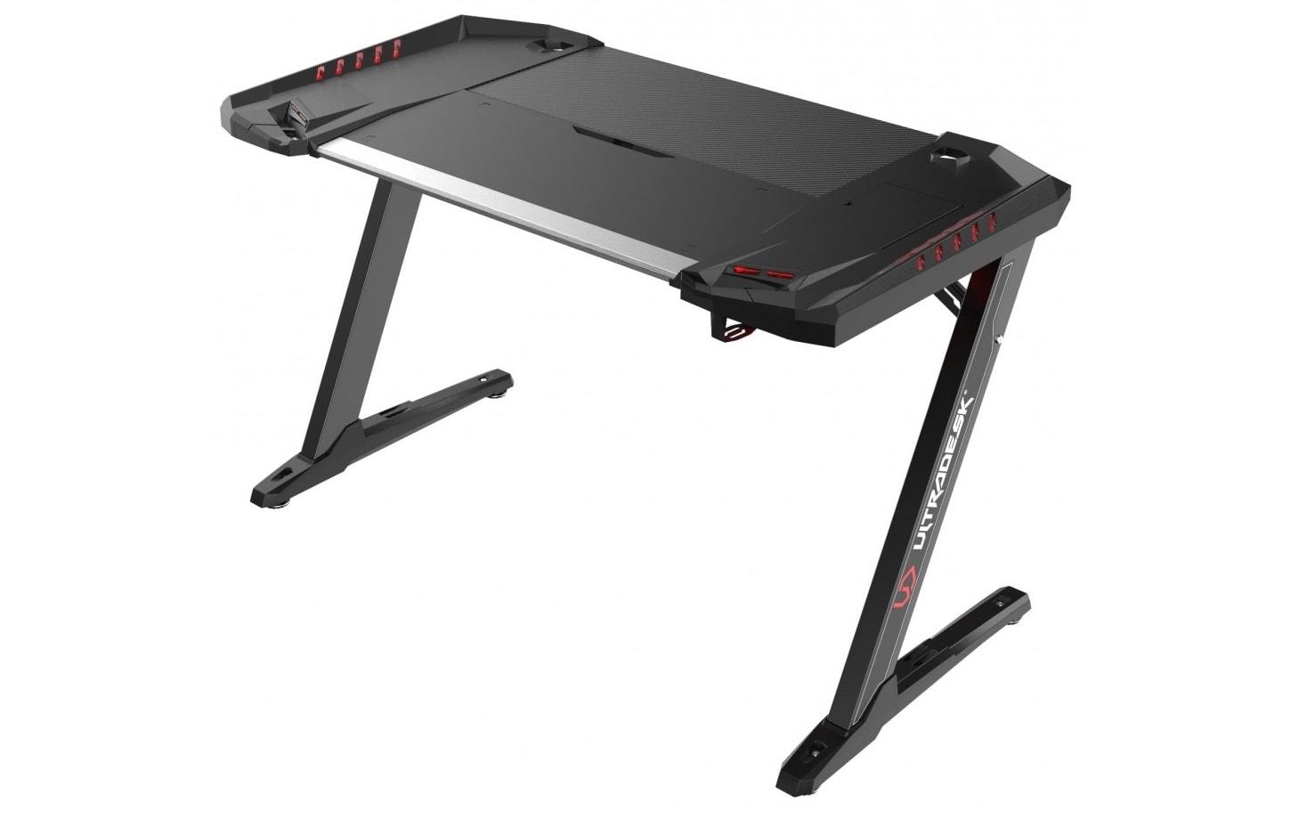 Ultradesk Gaming Tisch Rocket Schwarz