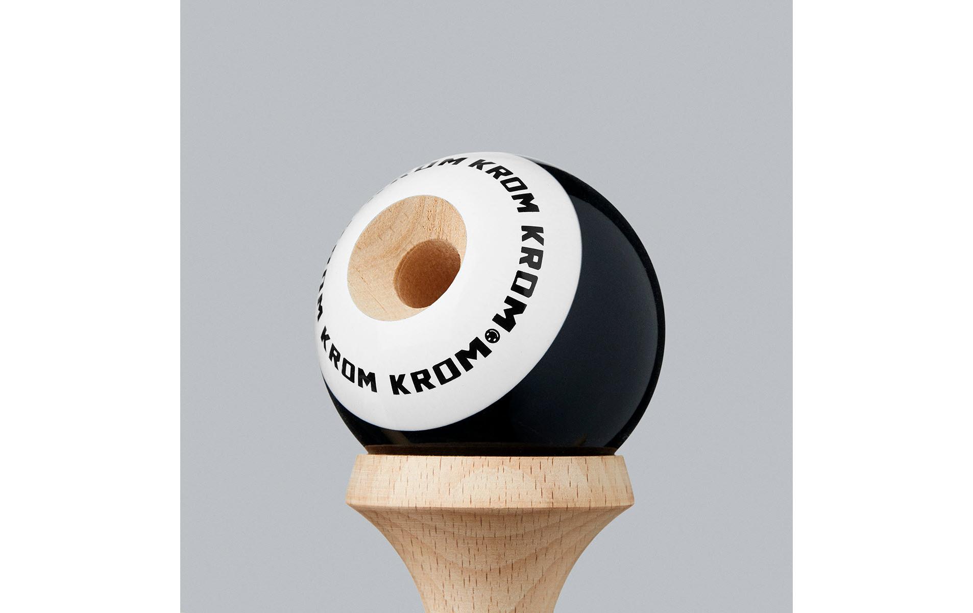 KROM KENDAMA Kendama Krom Pop LOL Black