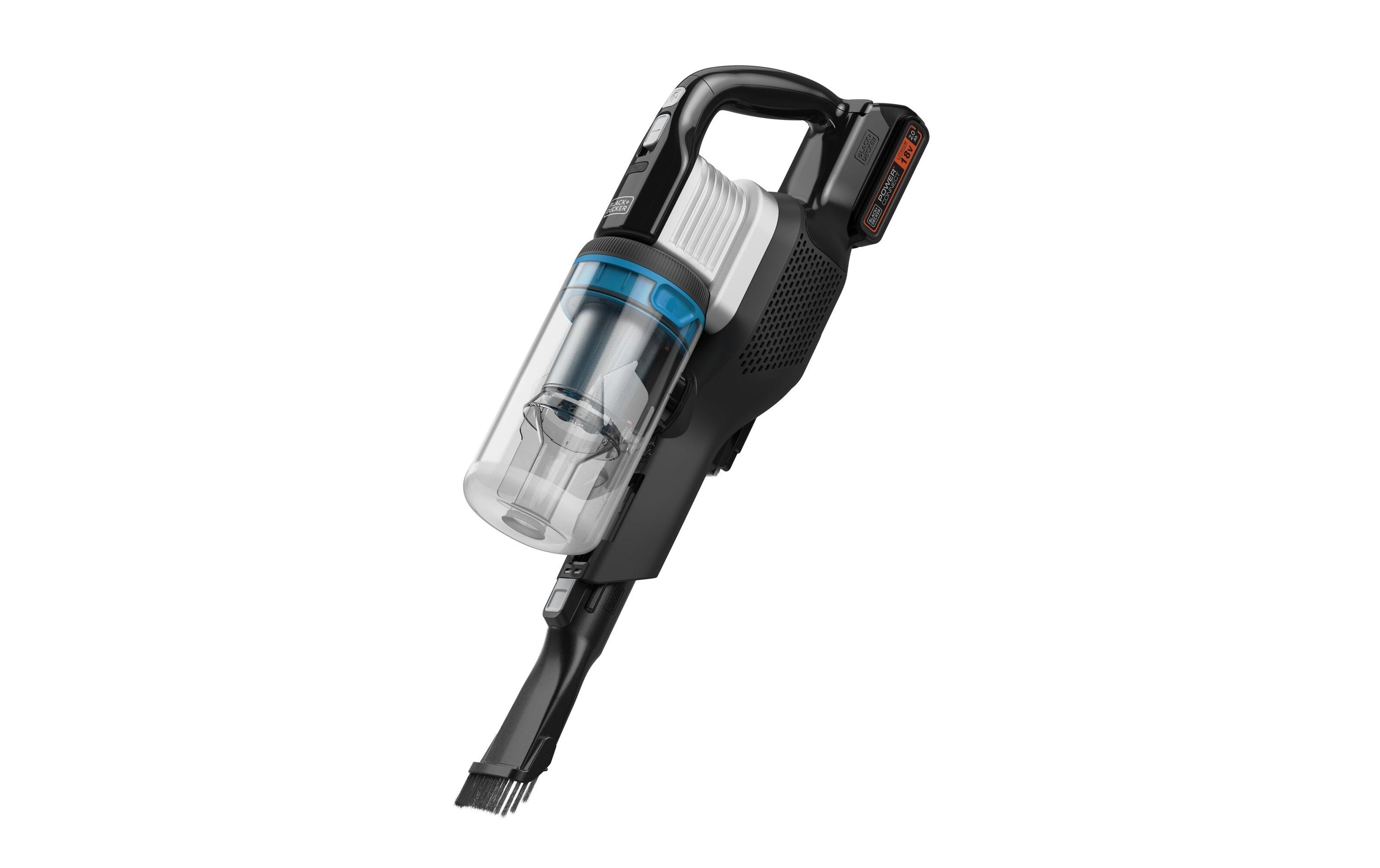 BLACK+DECKER Akku-Hand- und Stielsauger BHFEB520D1 Grau/Schwarz