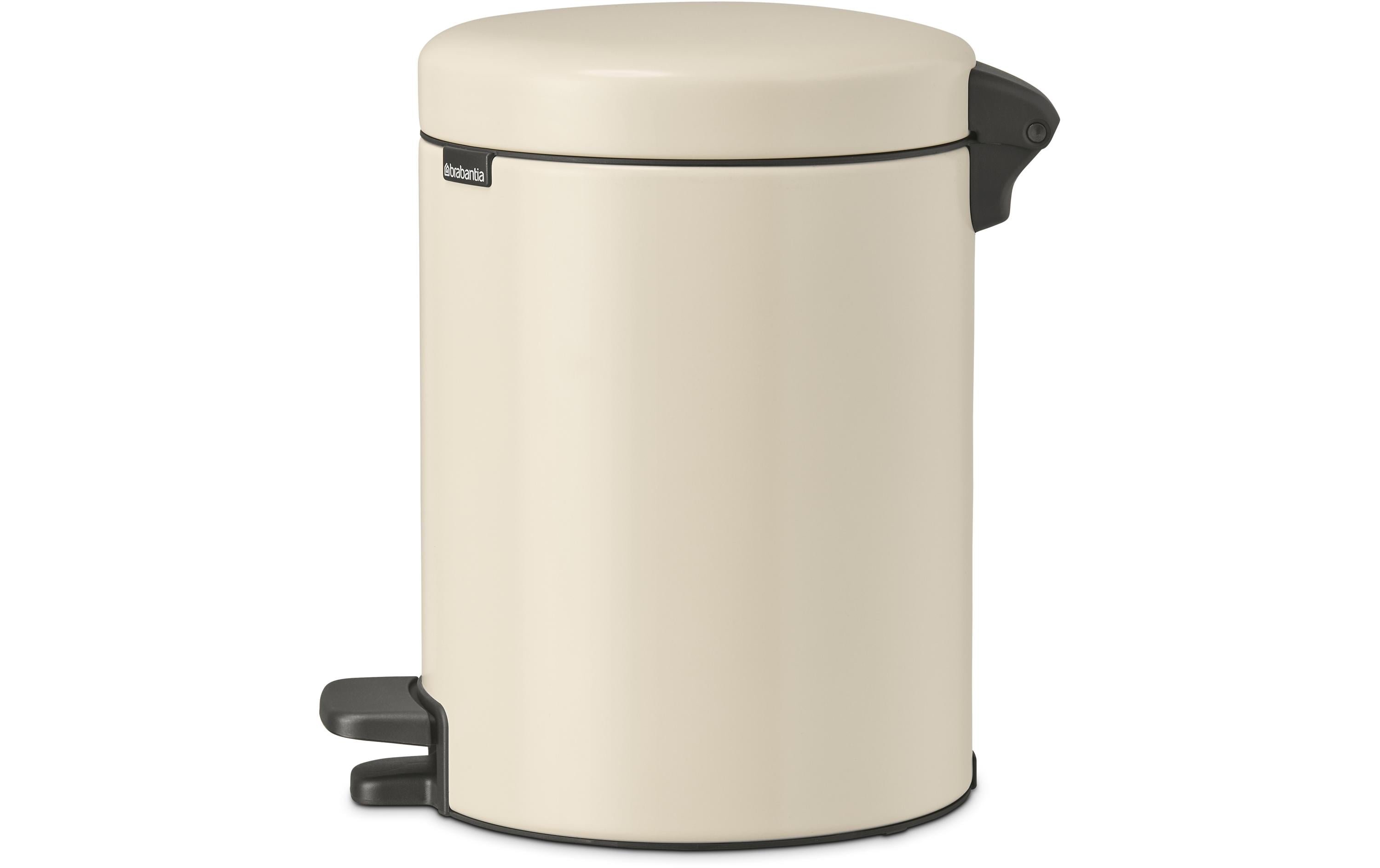 Brabantia Kosmetikeimer NewIcon 5 l, Soft Beige