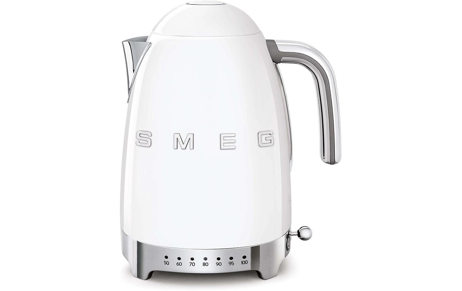 SMEG Wasserkocher 50's Style KLF04WHEU 1.7 l, Weiss