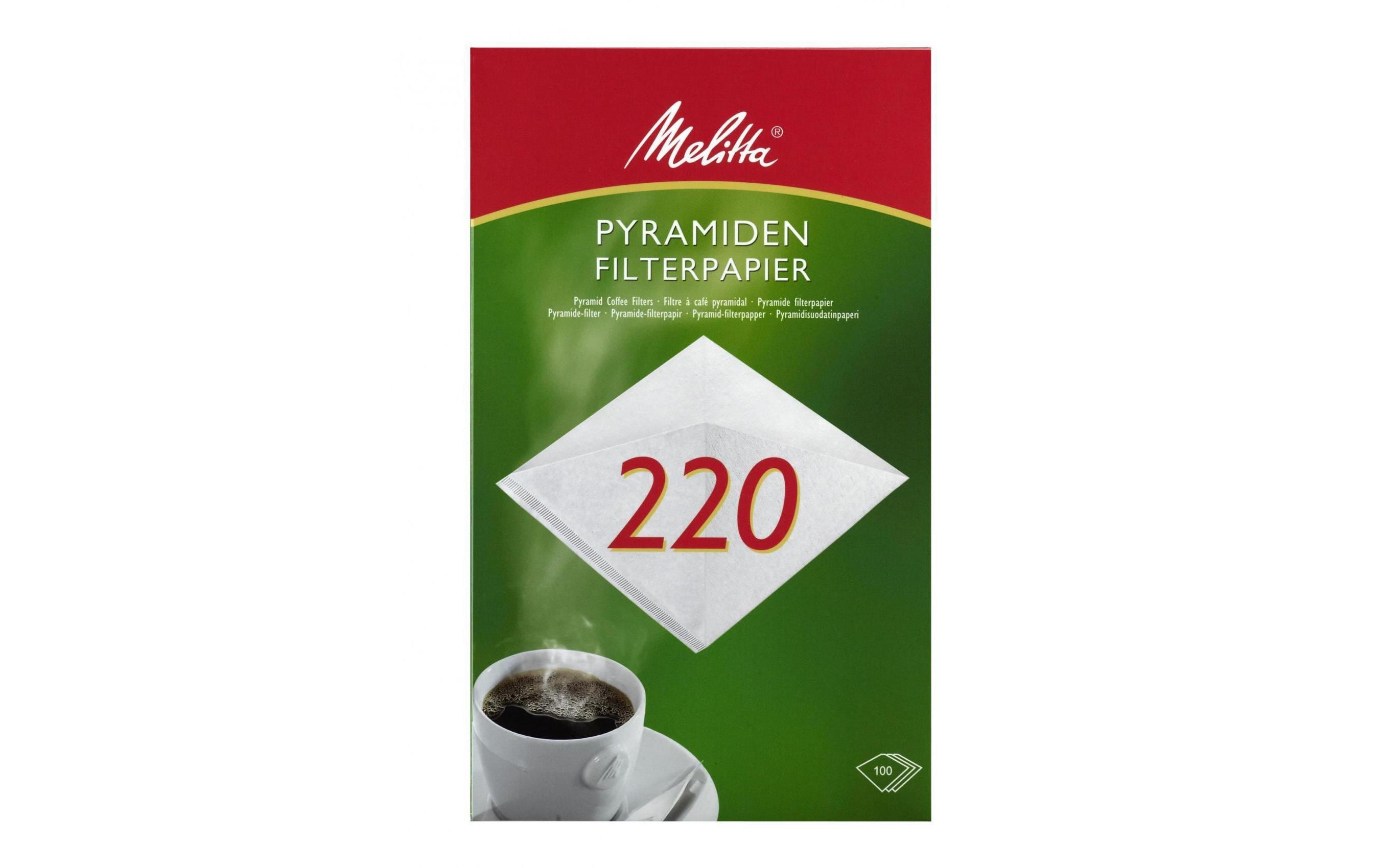 Melitta Filtertüte Pyramide 220 100 Stück