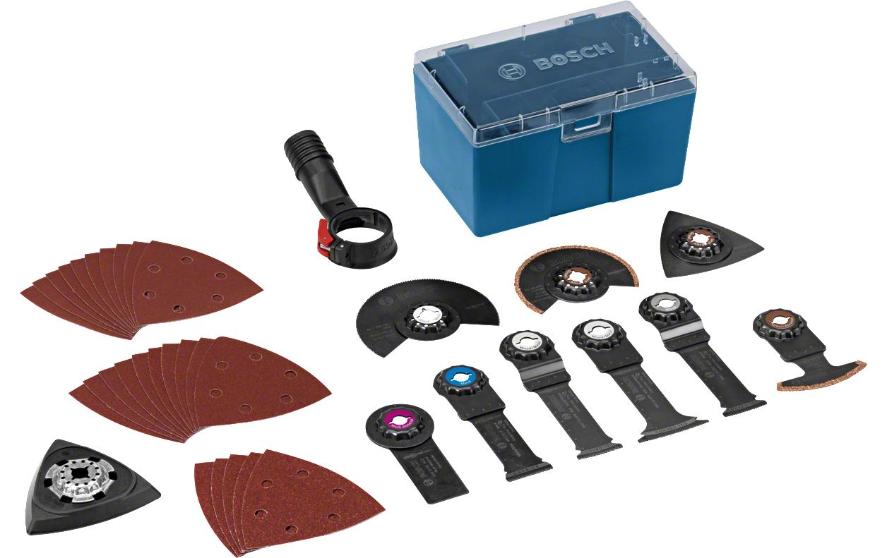 Bosch Professional Oszillierer Multi-Cutter GOP 55-36 inkl. L-BOXX & Zubehör
