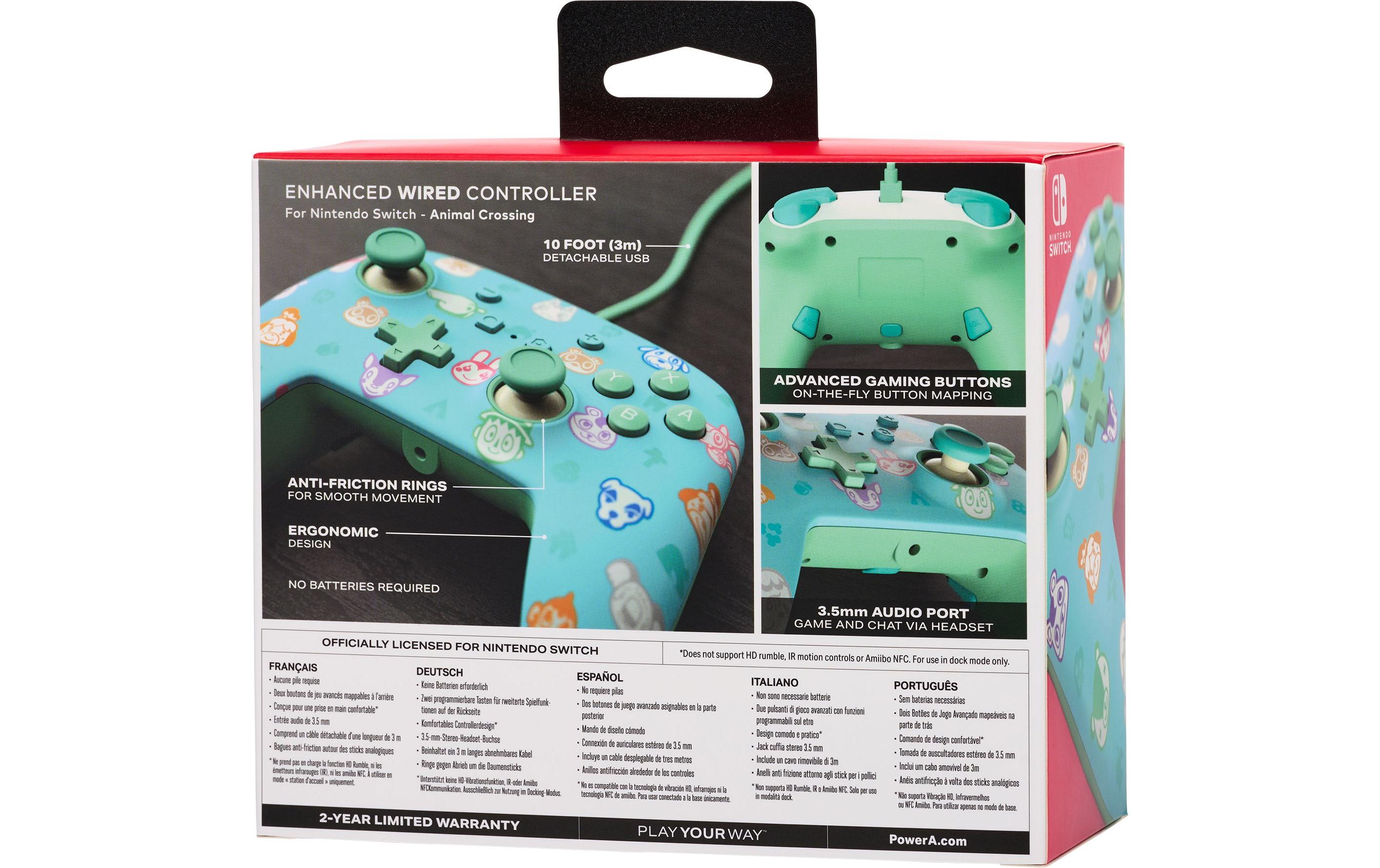 Power A Enhanced Wired Controller Animal Crossing