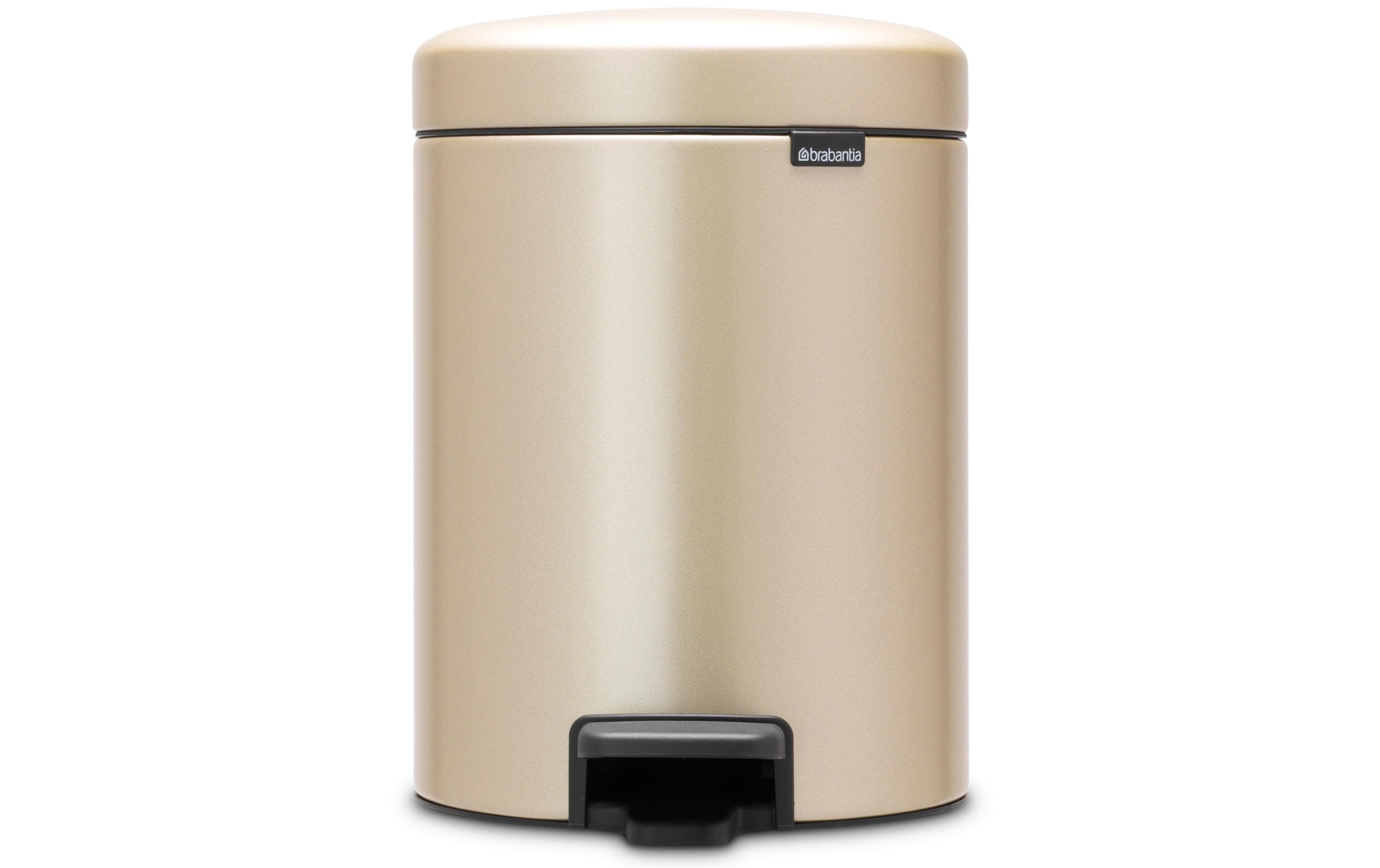 Brabantia Kosmetikeimer NewIcon 5 l, Champagner