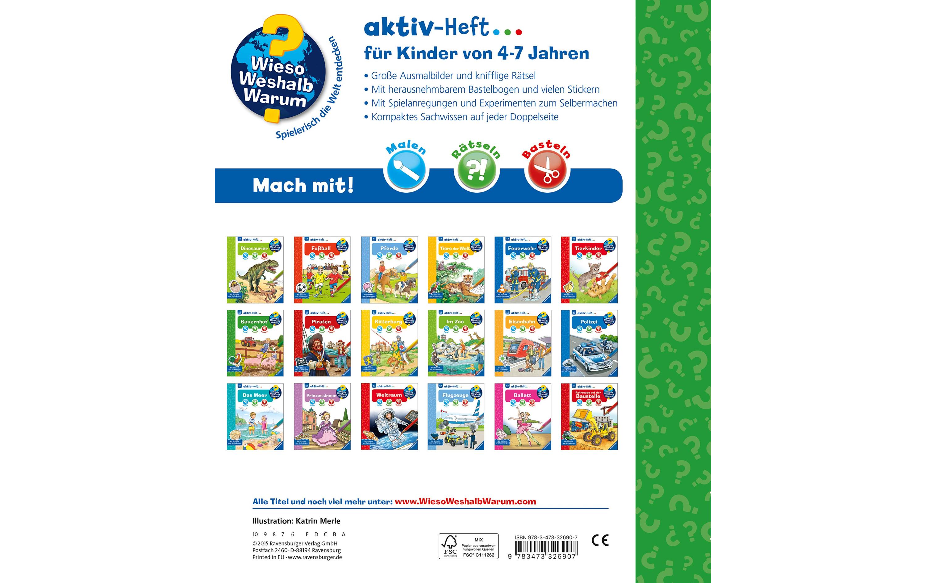 Ravensburger Kinder-Sachbuch WWW Aktiv-Heft Bauernhof