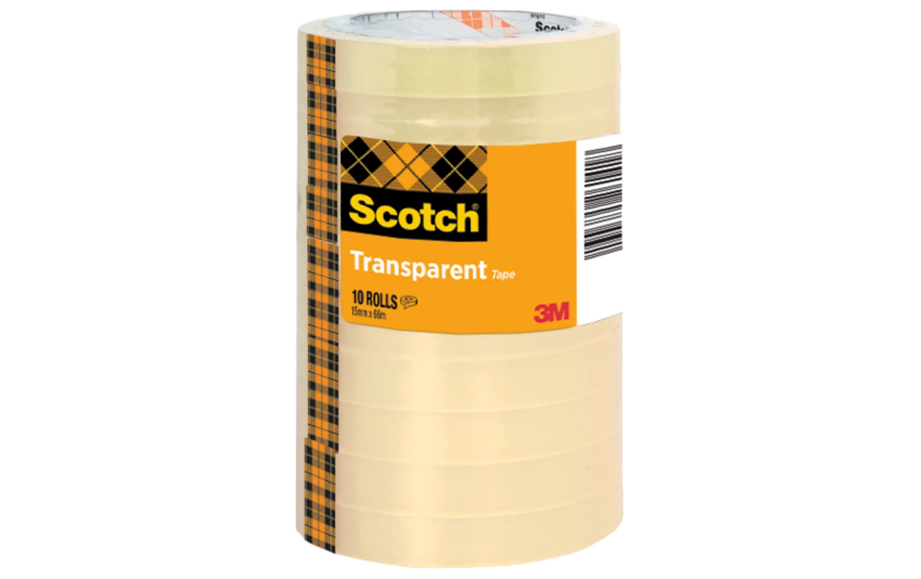 Scotch Klebeband 508, 15 mm x 66 m, 10 Rollen