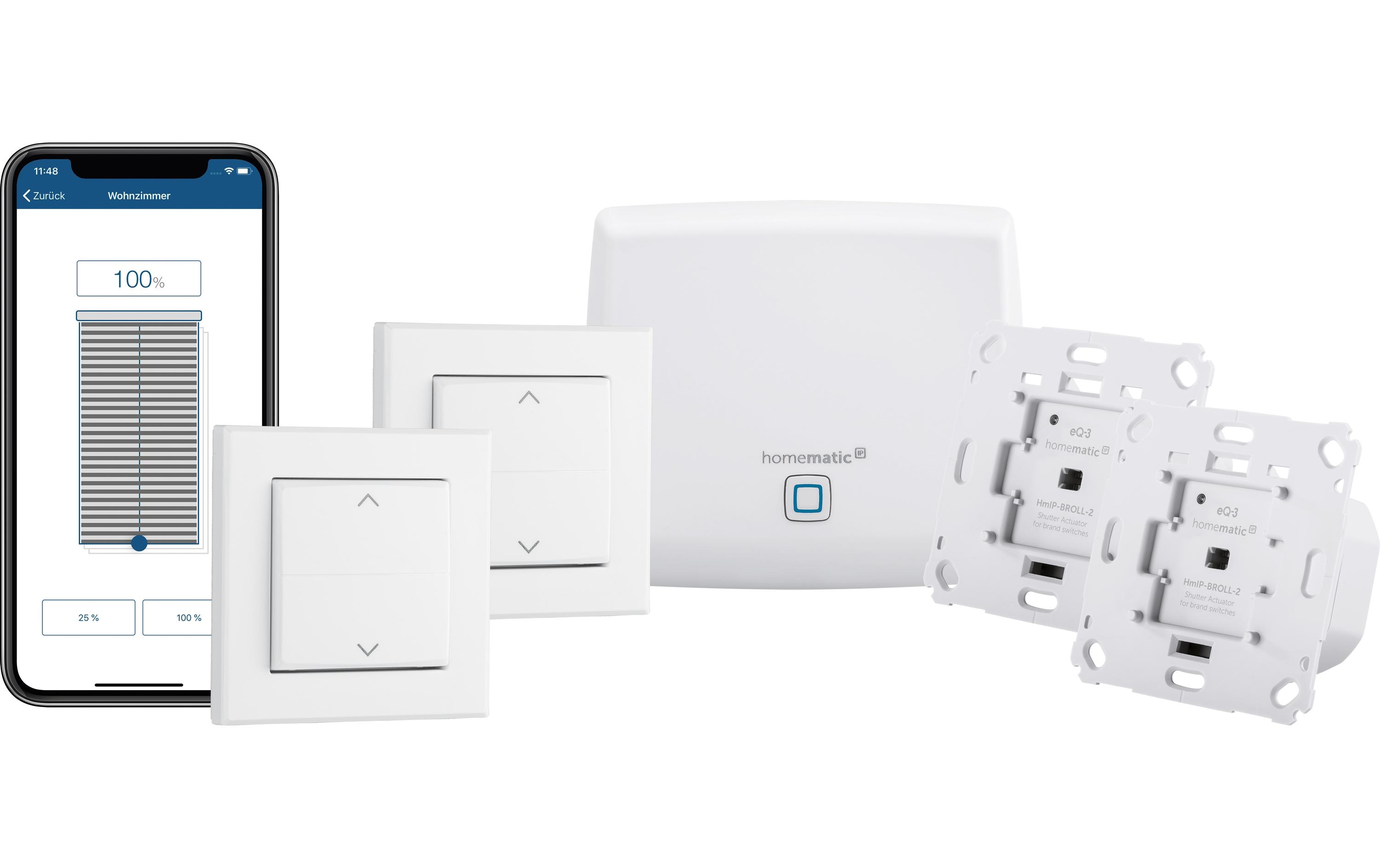 Homematic IP Smart Home Starter Set Beschattung