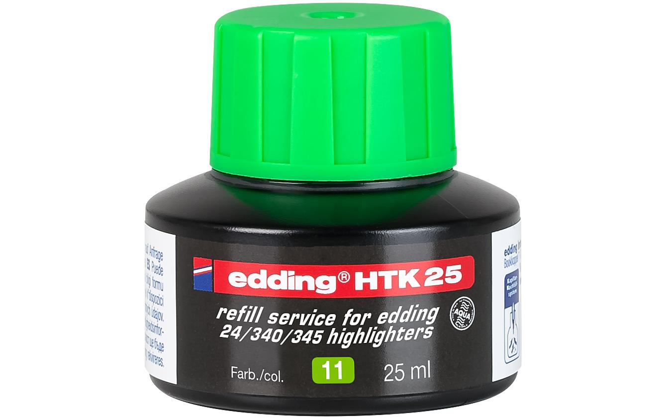 edding Nachfülltinte HTK25 25 ml, Hellgrün