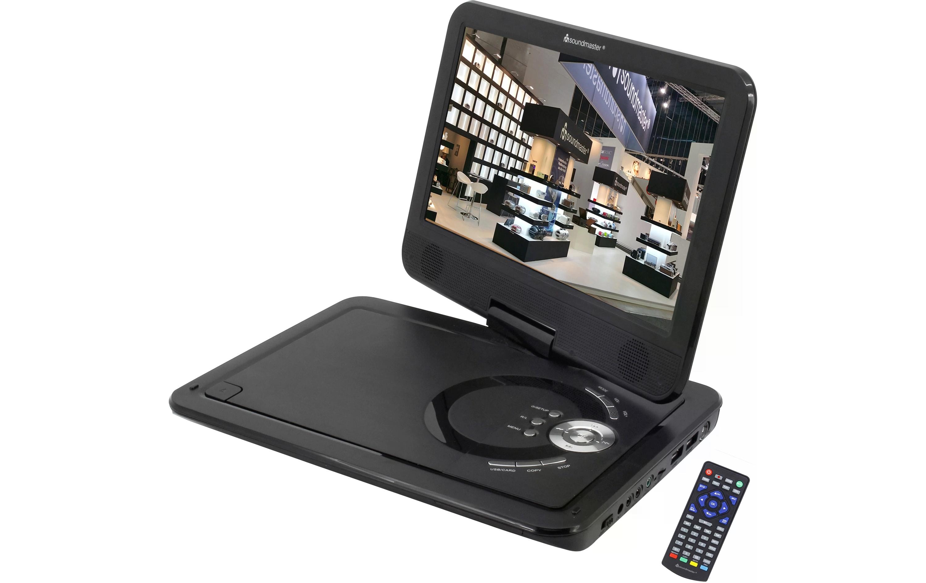 soundmaster Portabler DVD Player PDB1910SW