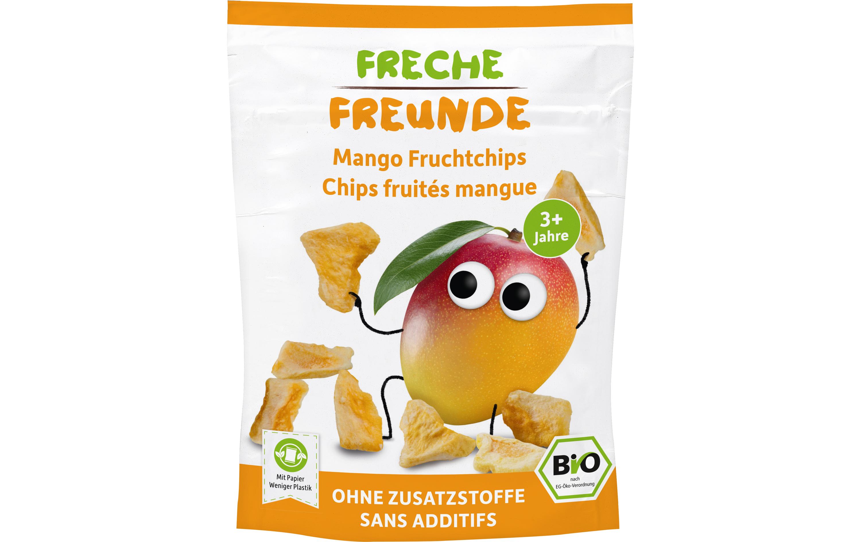 Freche Freunde Knabberspass Fruchtchips Mango 14 g