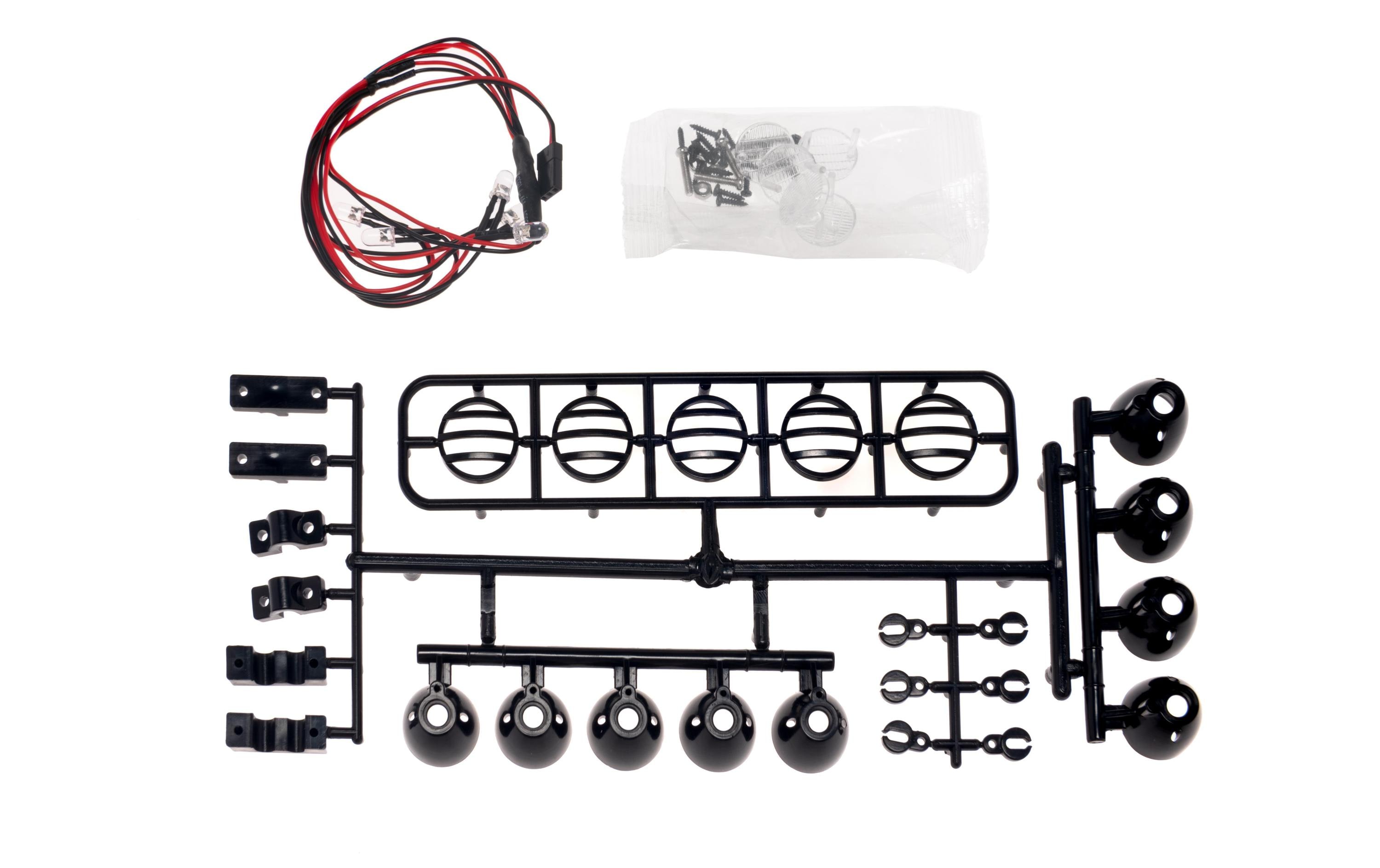 G.T. Power Modellbau-Beleuchtung LED Crawler Light Bar Set