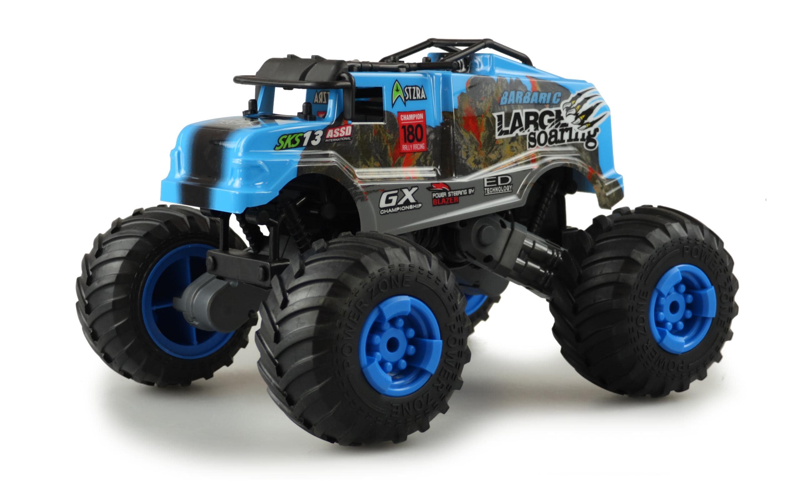 Amewi Monster Truck Crazy SXS13 Blau, 1:16, RTR