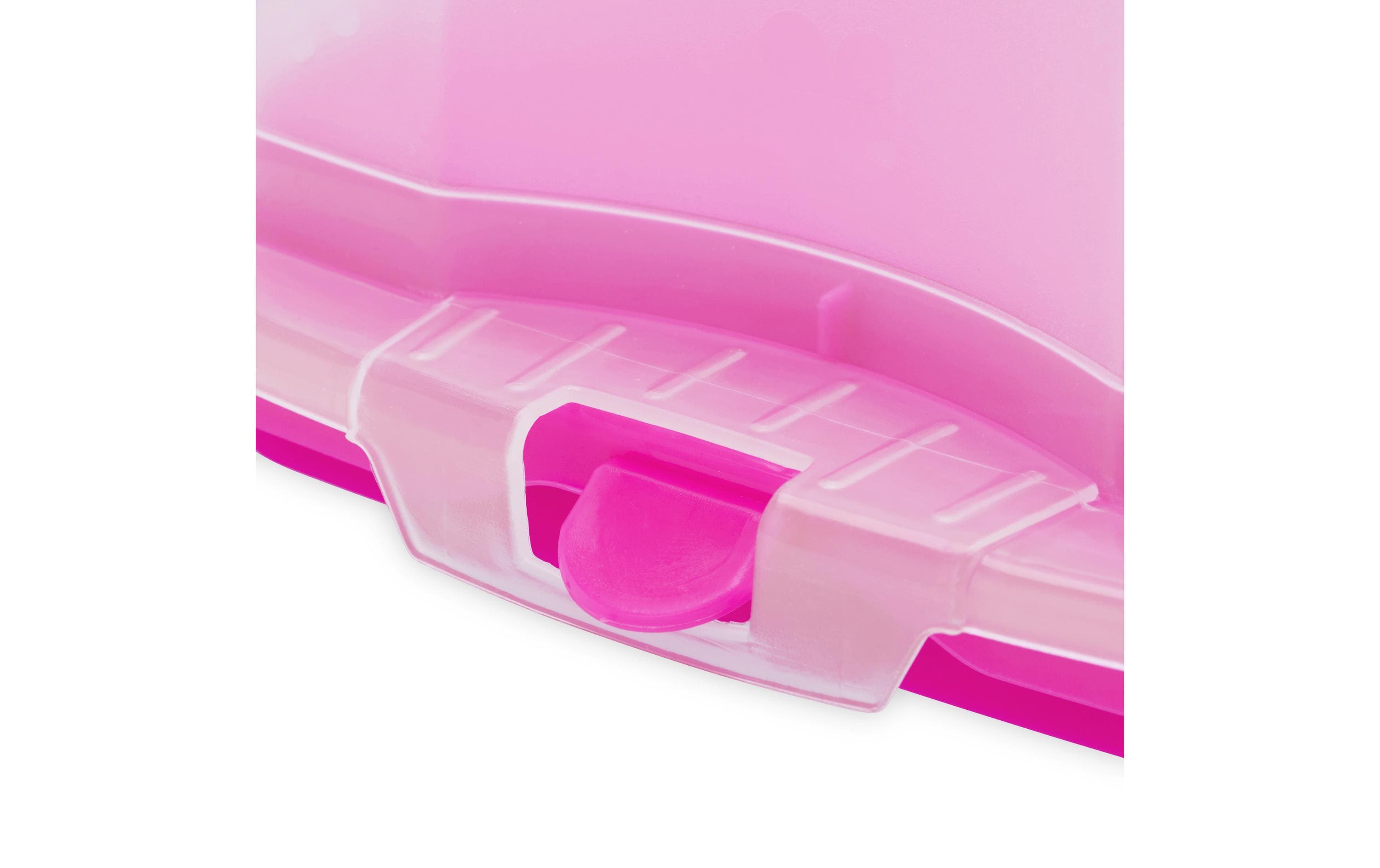 relaxdays Cakebutler Pink/Transparent