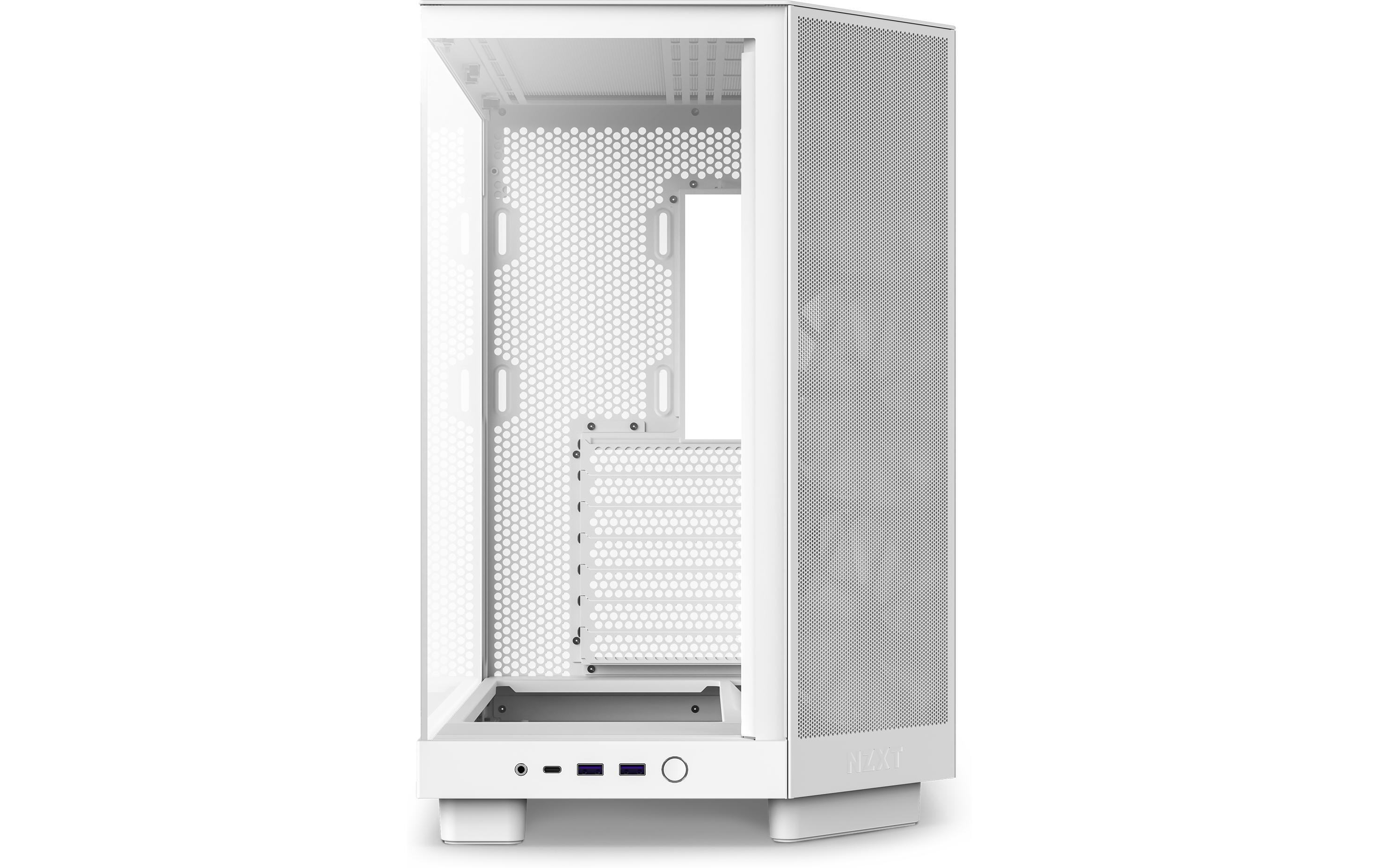 NZXT PC-Gehäuse H6 Flow Weiss