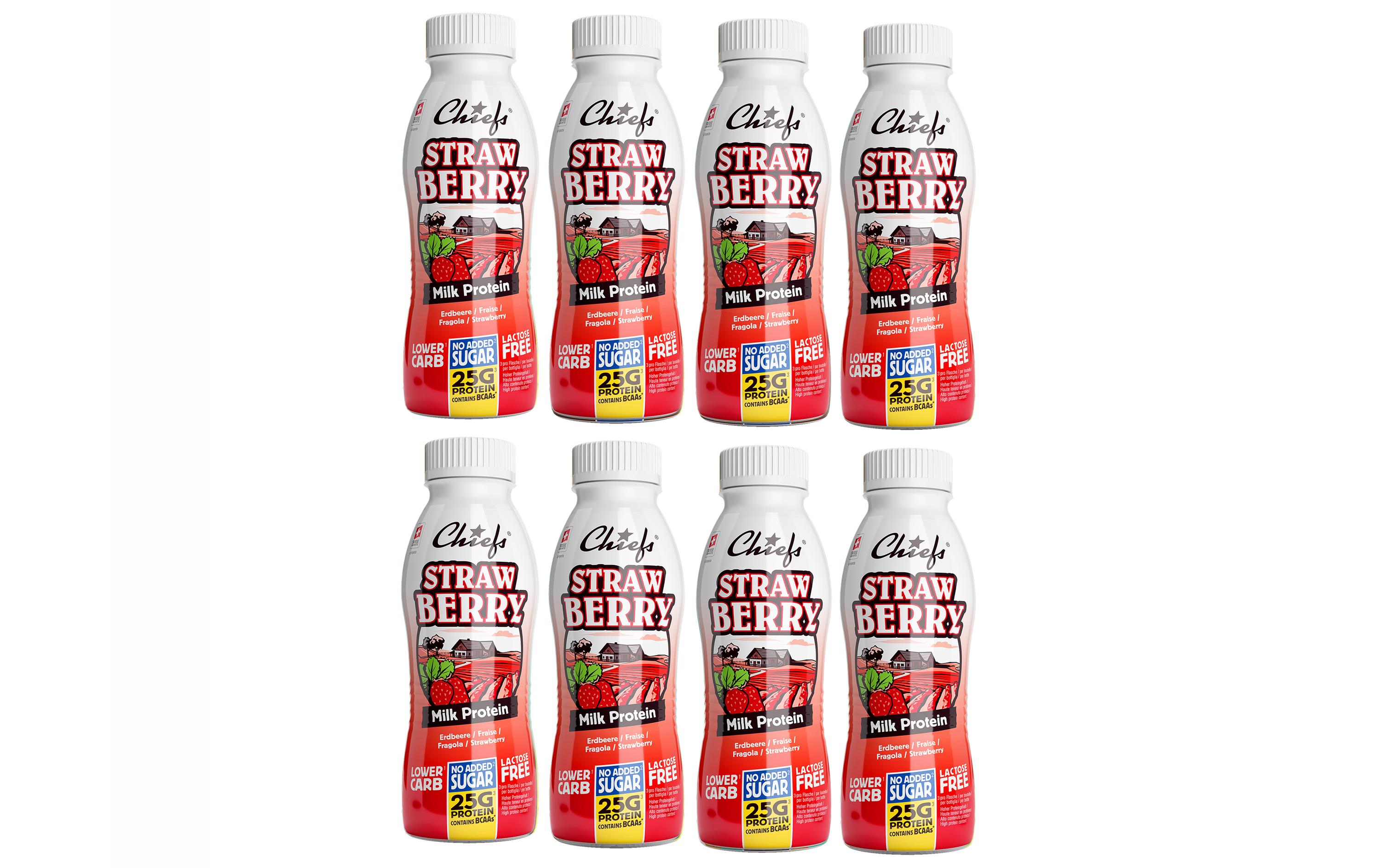 Chiefs Protein Drink BCAA Erdbeere