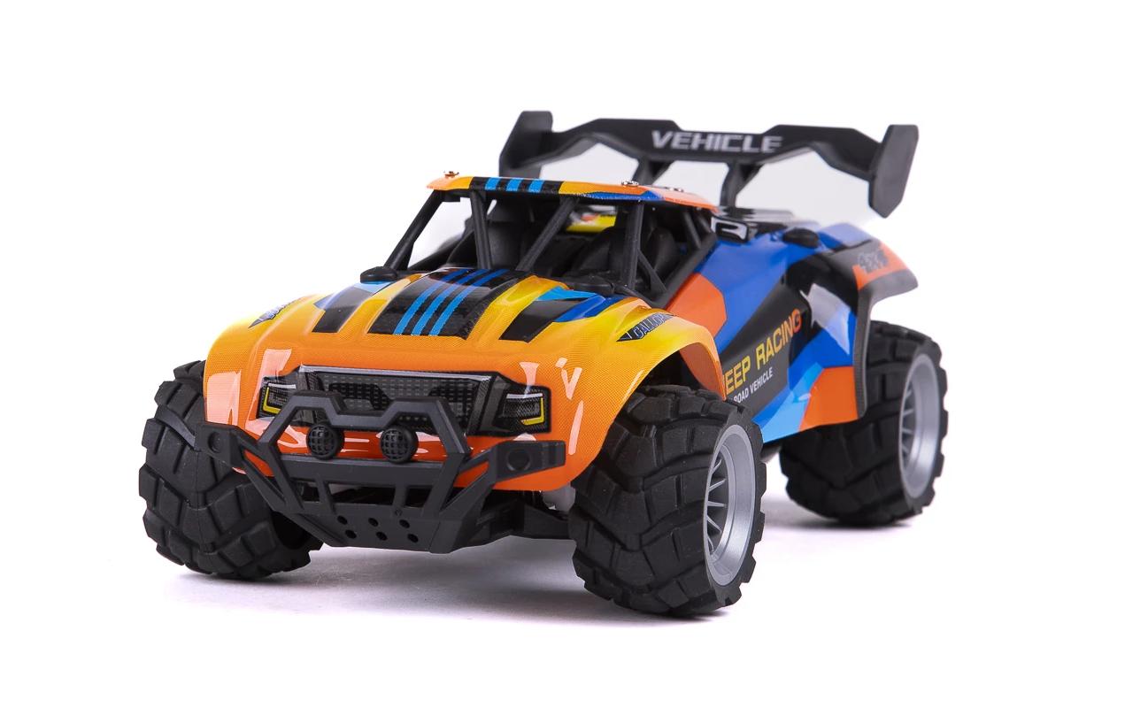 TEC-TOY Buggy Jeep Racing Blau/Orange, 1:18