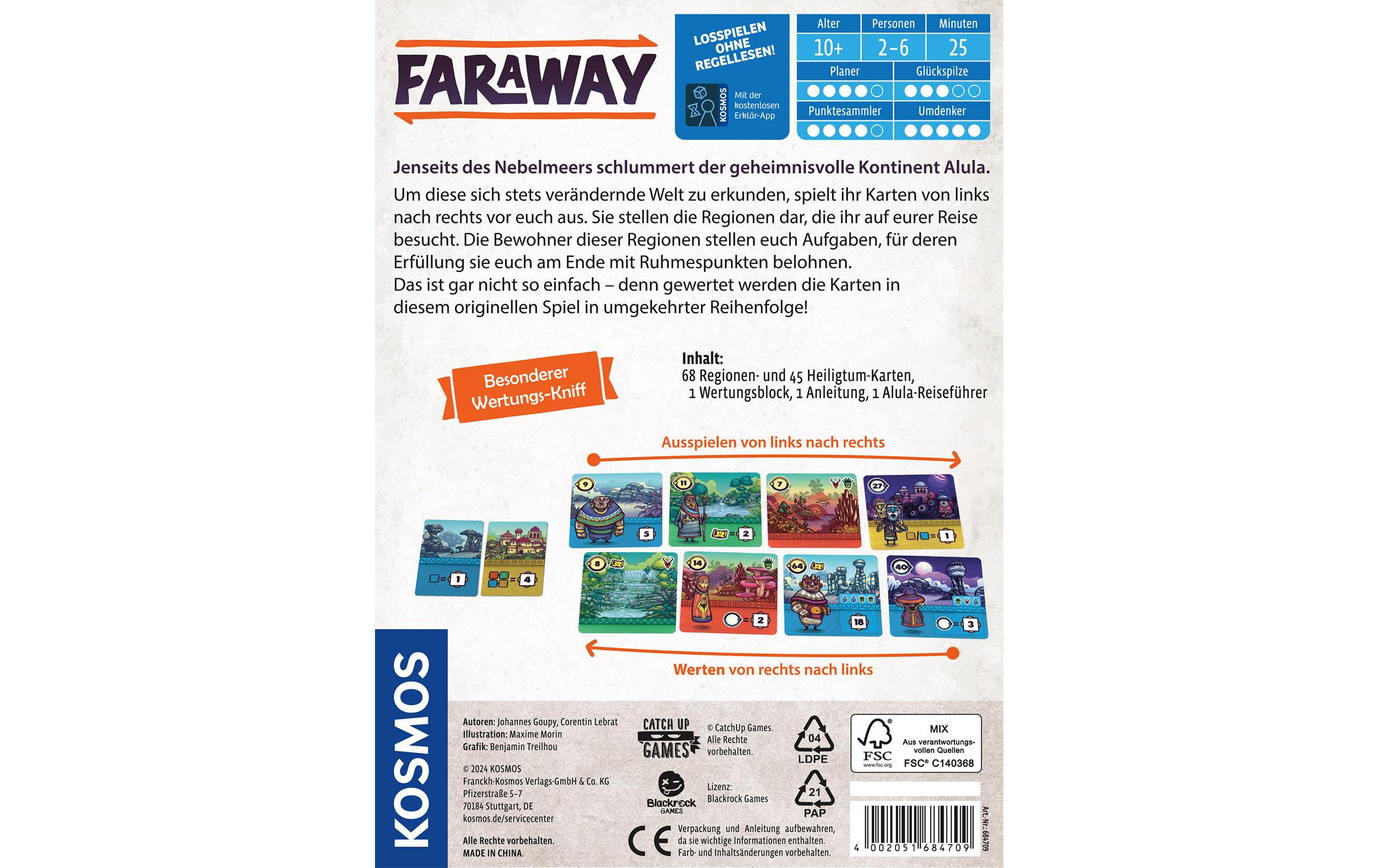 Kosmos Kartenspiel Faraway