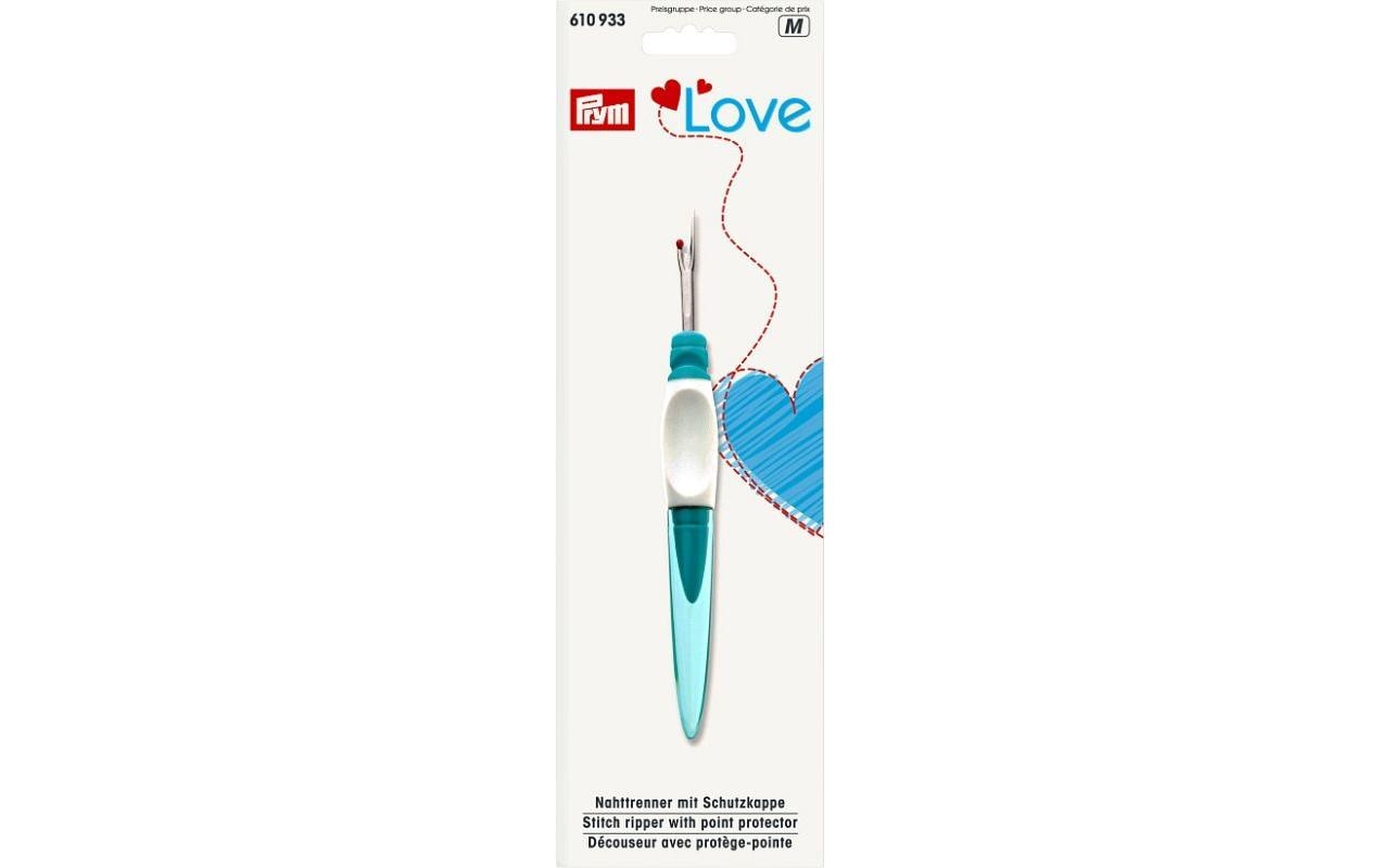 Prym Nahttrenner Ergonomic Mint/Weiss, 11.3 cm