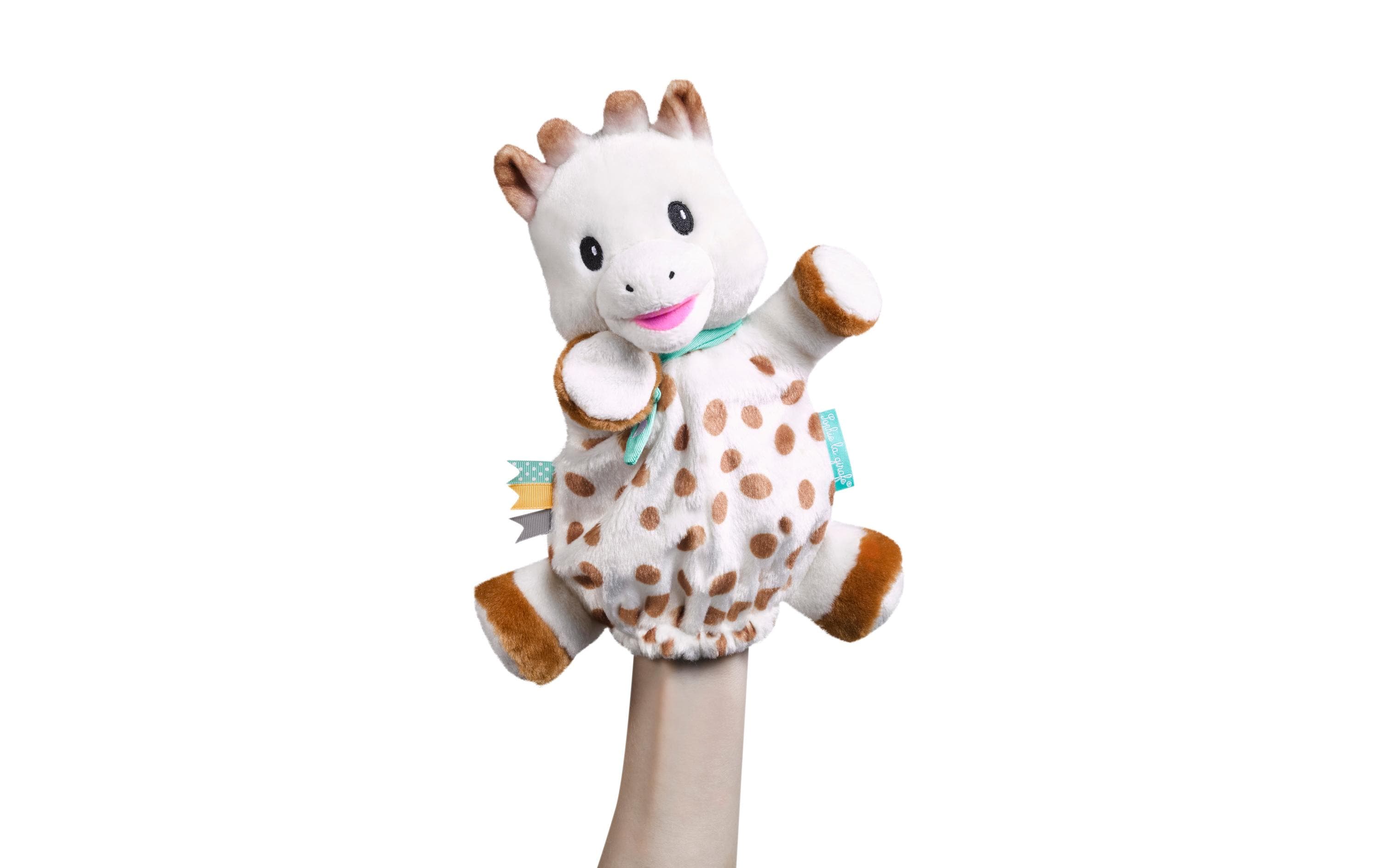 Sophie la girafe Plüsch Handpuppe