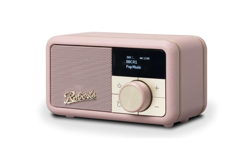 Roberts DAB+ Radio Petite Dusky Pink