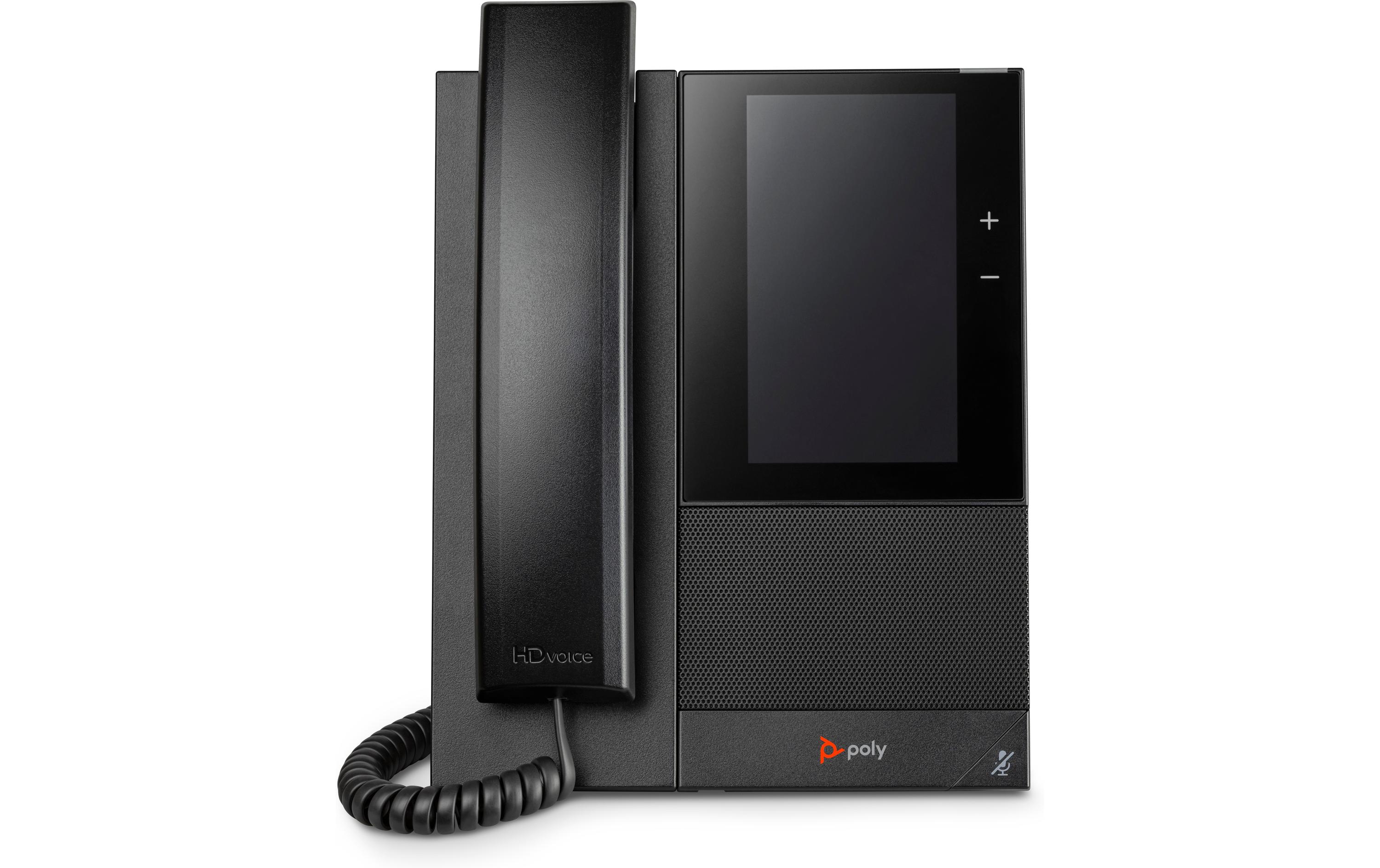 Poly Tischtelefon CCX 505 Microsoft Teams Schwarz