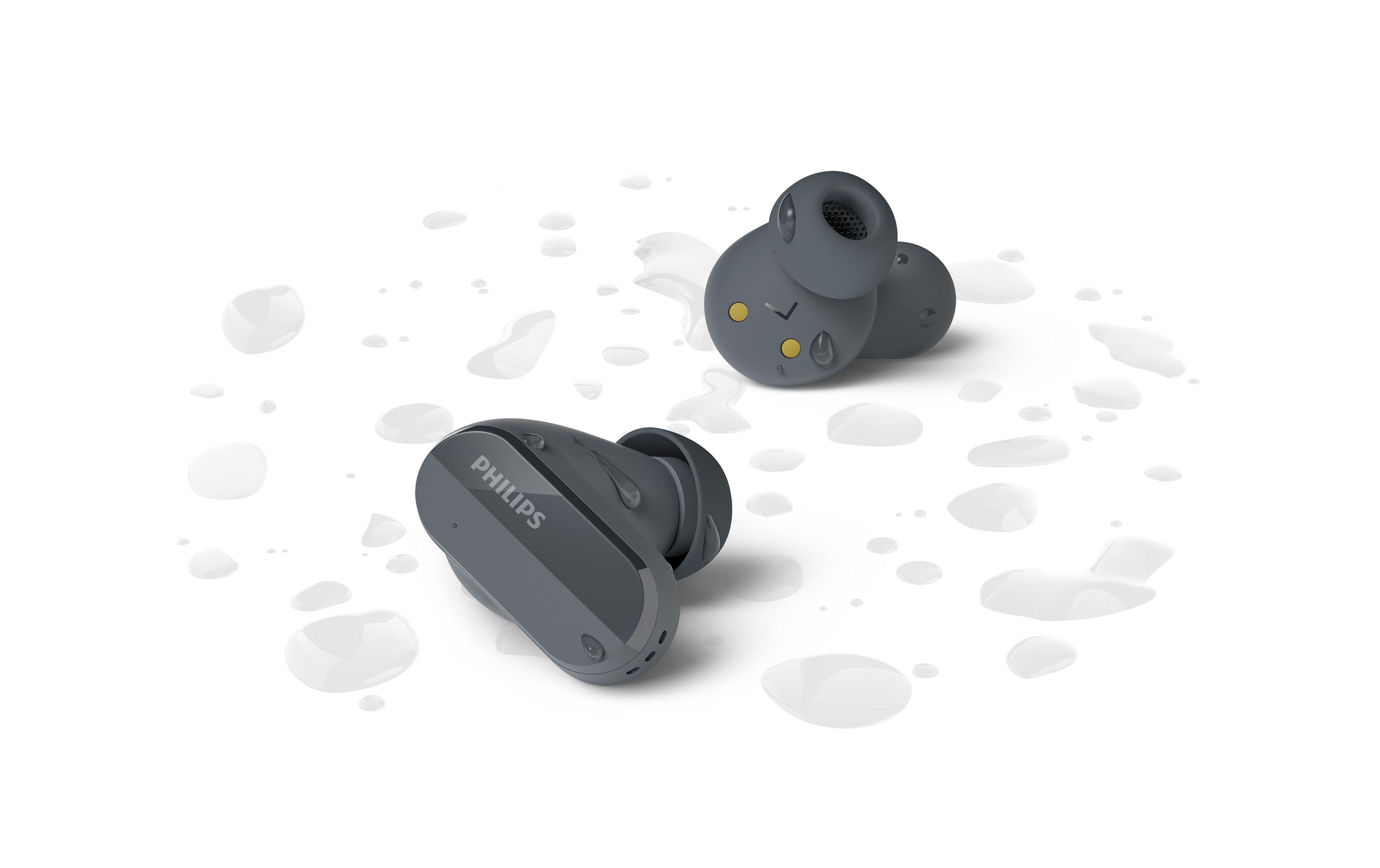 Philips True Wireless In-Ear-Kopfhörer TAT3508BK Schwarz