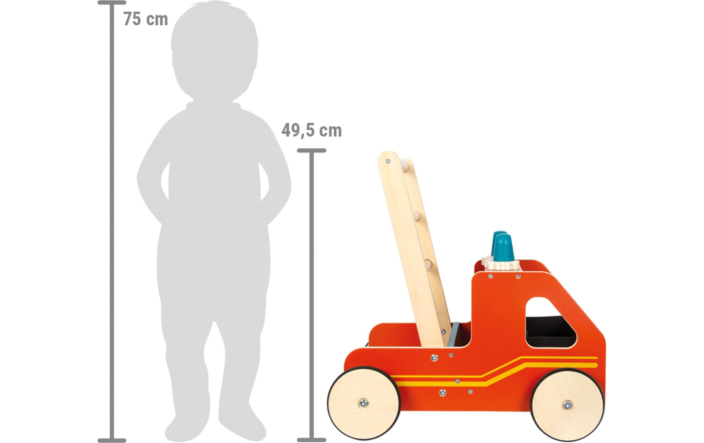 small foot Lauflernwagen Feuerwehr