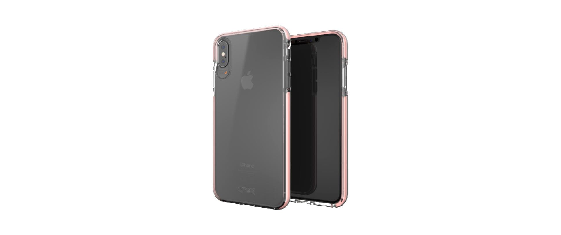 Gear4 Back Cover D3O Piccadilly iPhone XS Max Rose Gold