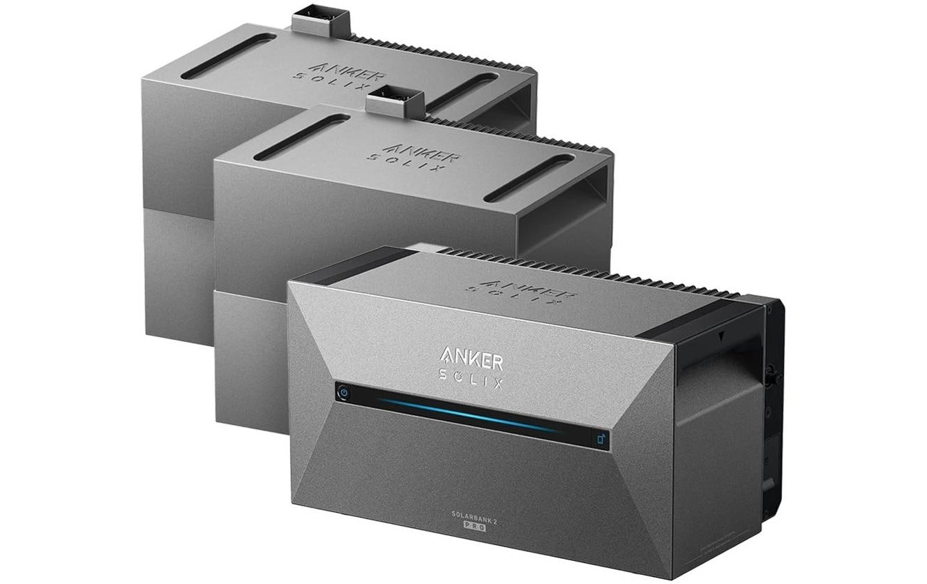 Anker Energiespeicher SOLIX 2 E1600 PRO 8.0 kWh