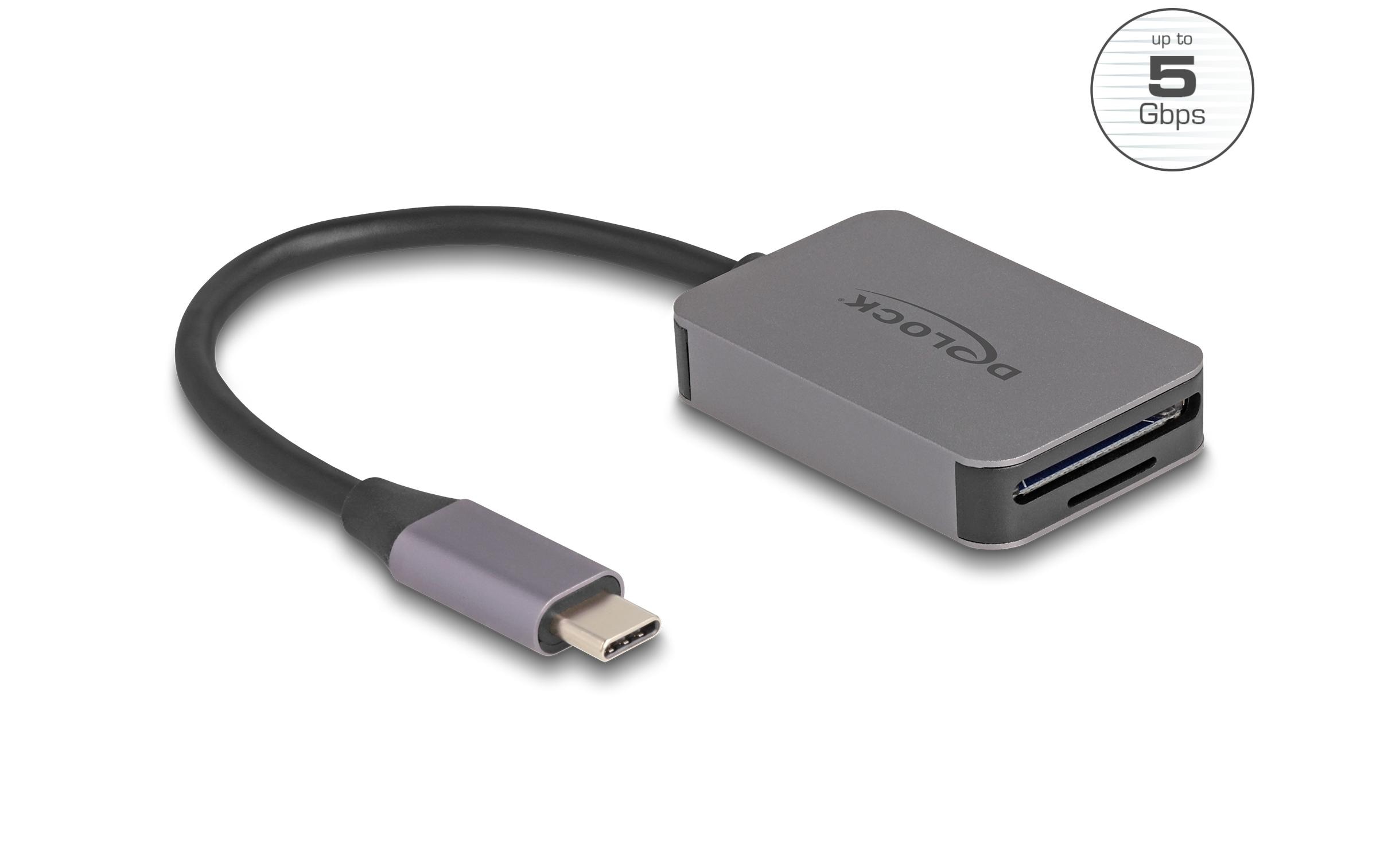 Delock Card Reader Extern USB-C