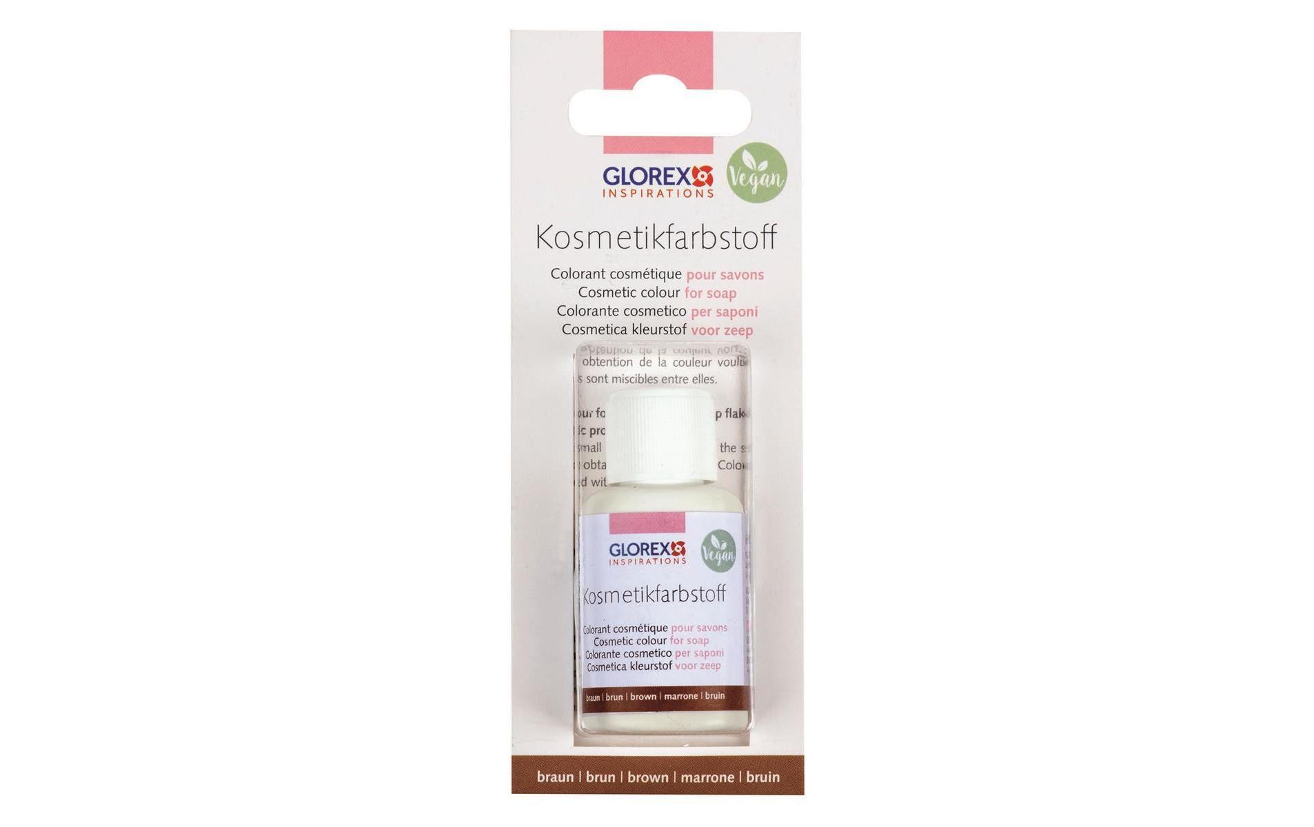 Glorex Kosmetikfarbstoff 20 ml, Braun