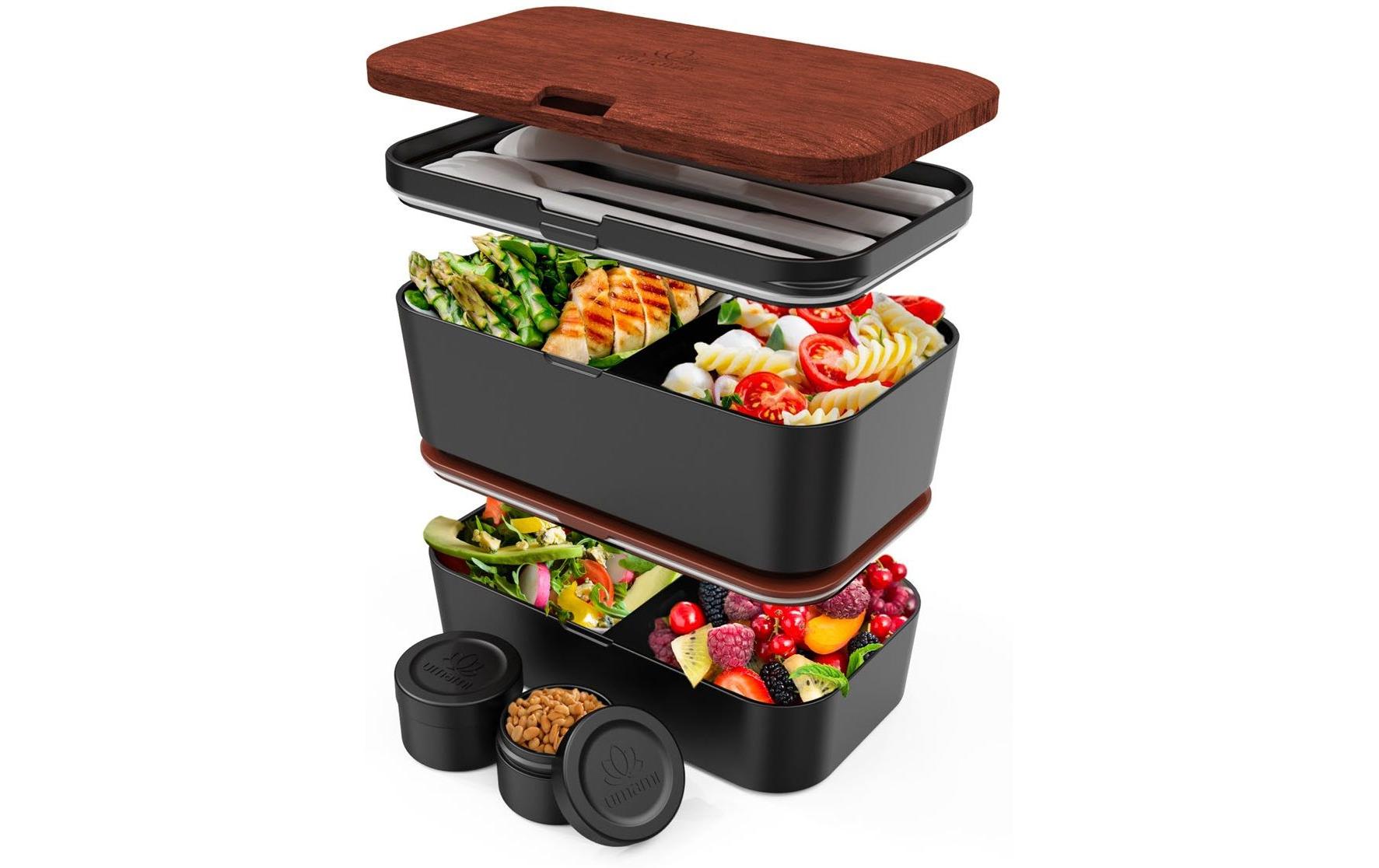 Umami Lunchbox Nestable L Sapele Black