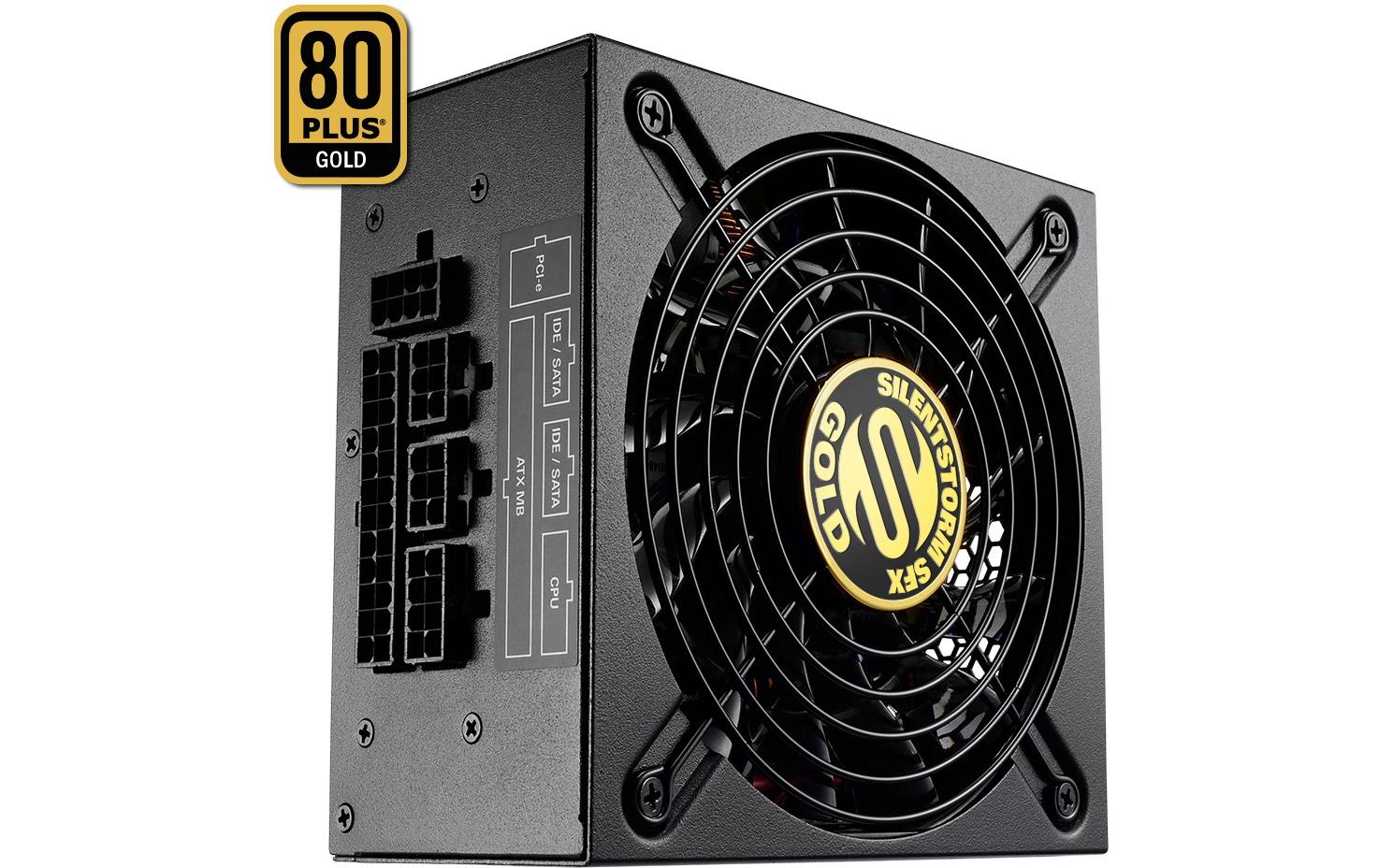 Sharkoon Netzteil SilentStorm SFX Gold 500 W