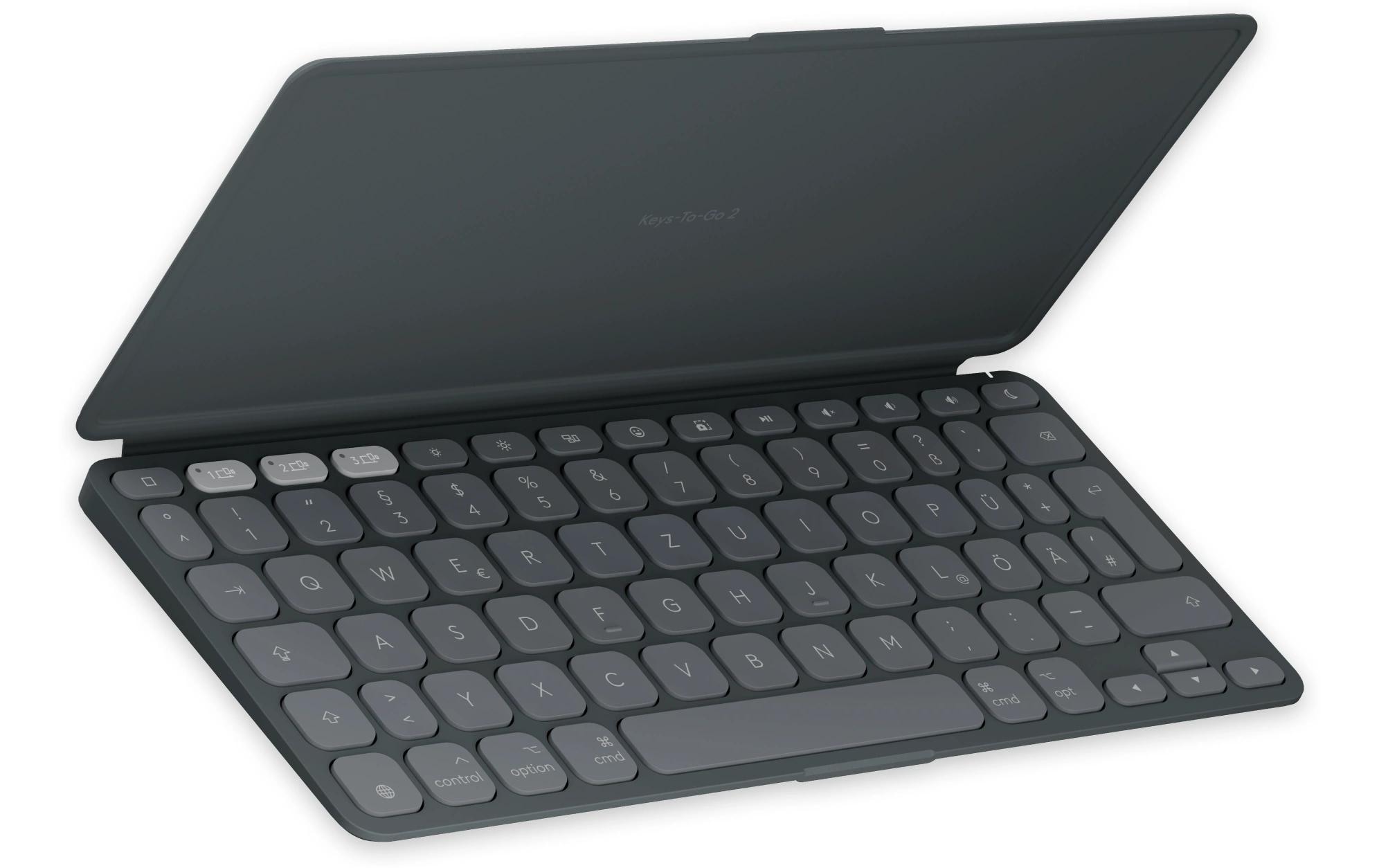 Logitech Tastatur Keys-To-Go 2 Apple Graphite