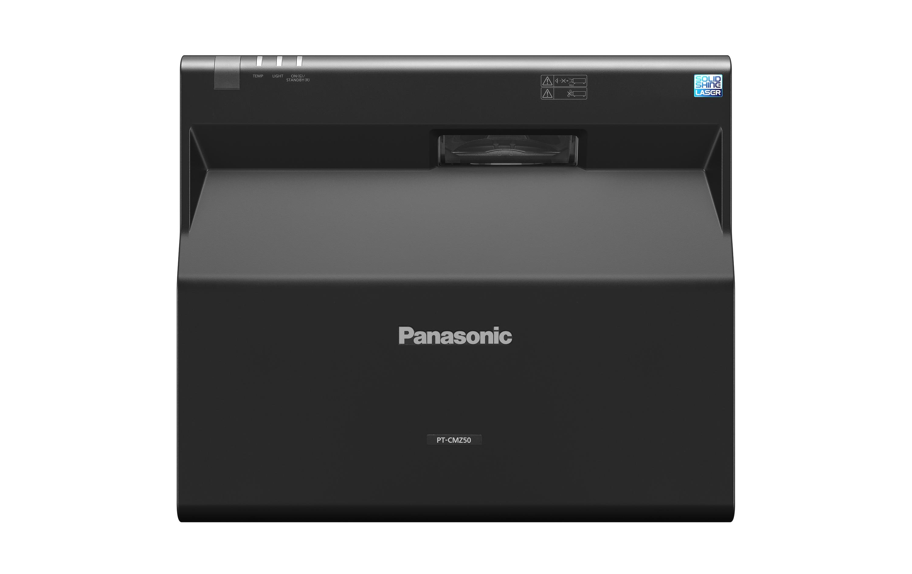 Panasonic Ultrakurzdistanzprojektor PT-CMZ50 Schwarz