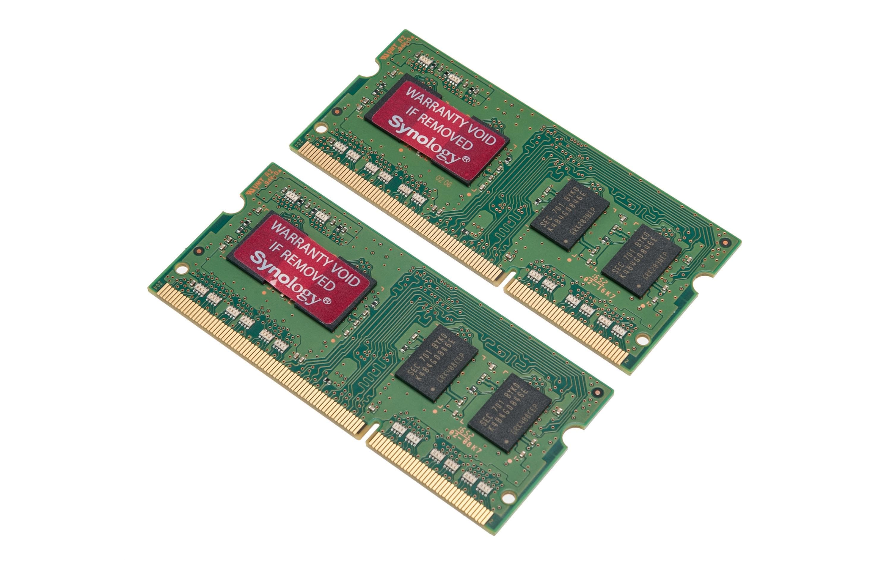 Synology NAS-Arbeitsspeicher RAM1600DDR3L-4GBX2