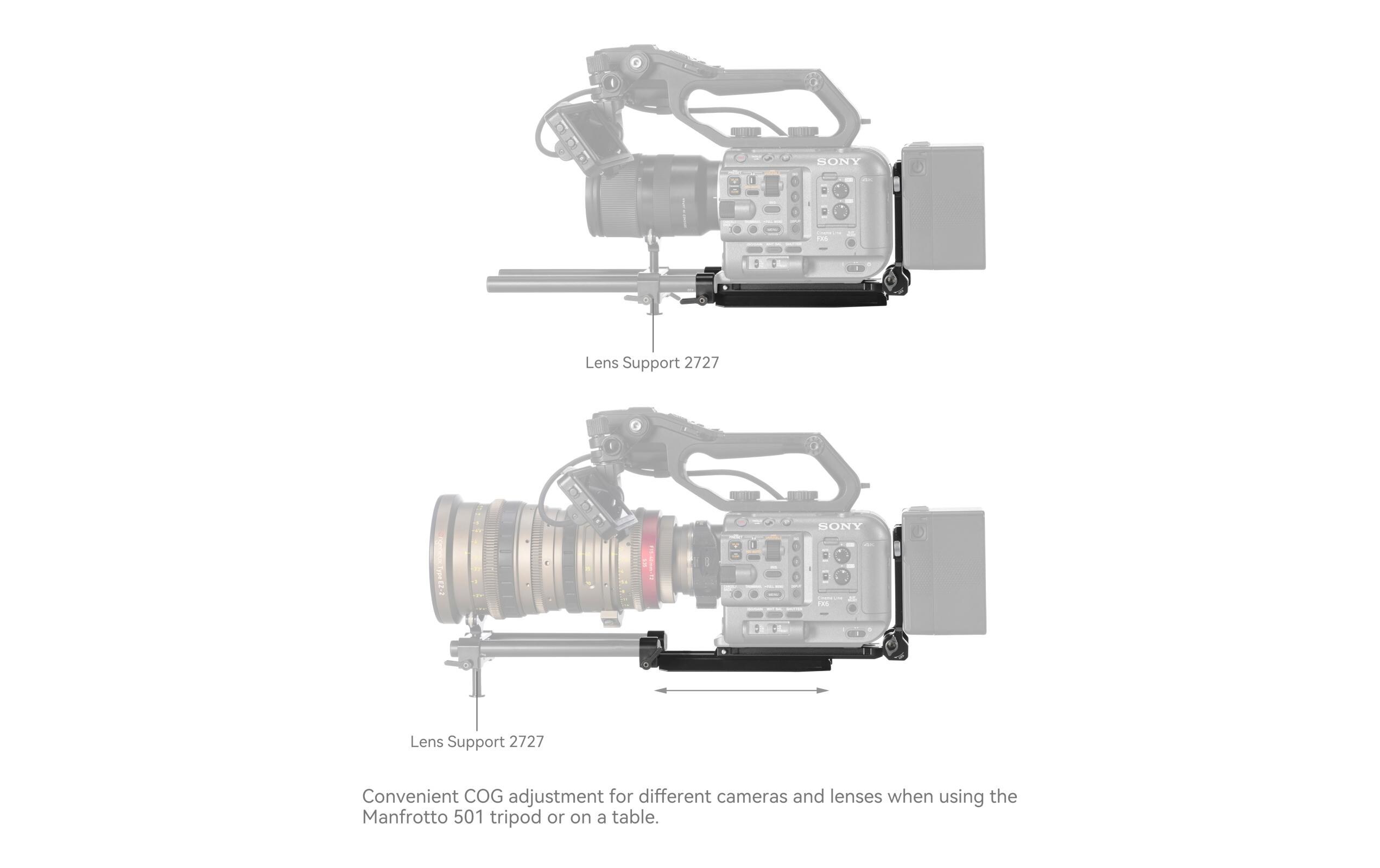 Smallrig Digitalkamera-Akku V-Mount Akku-Montageplatten-Kit