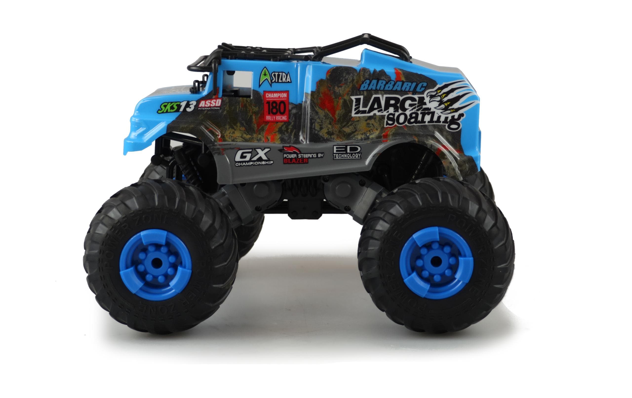 Amewi Monster Truck Crazy SXS13 Blau, 1:16, RTR