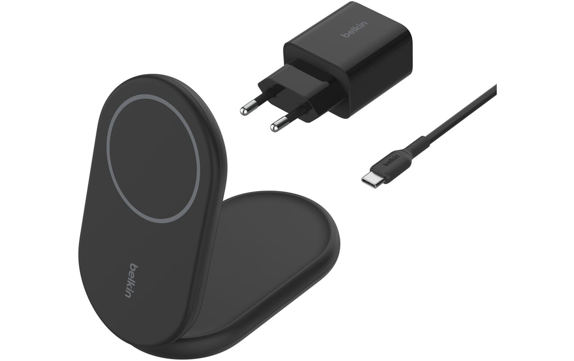 Belkin Wireless Charger Boostcharge klappbar Weiss inkl. Netzteil