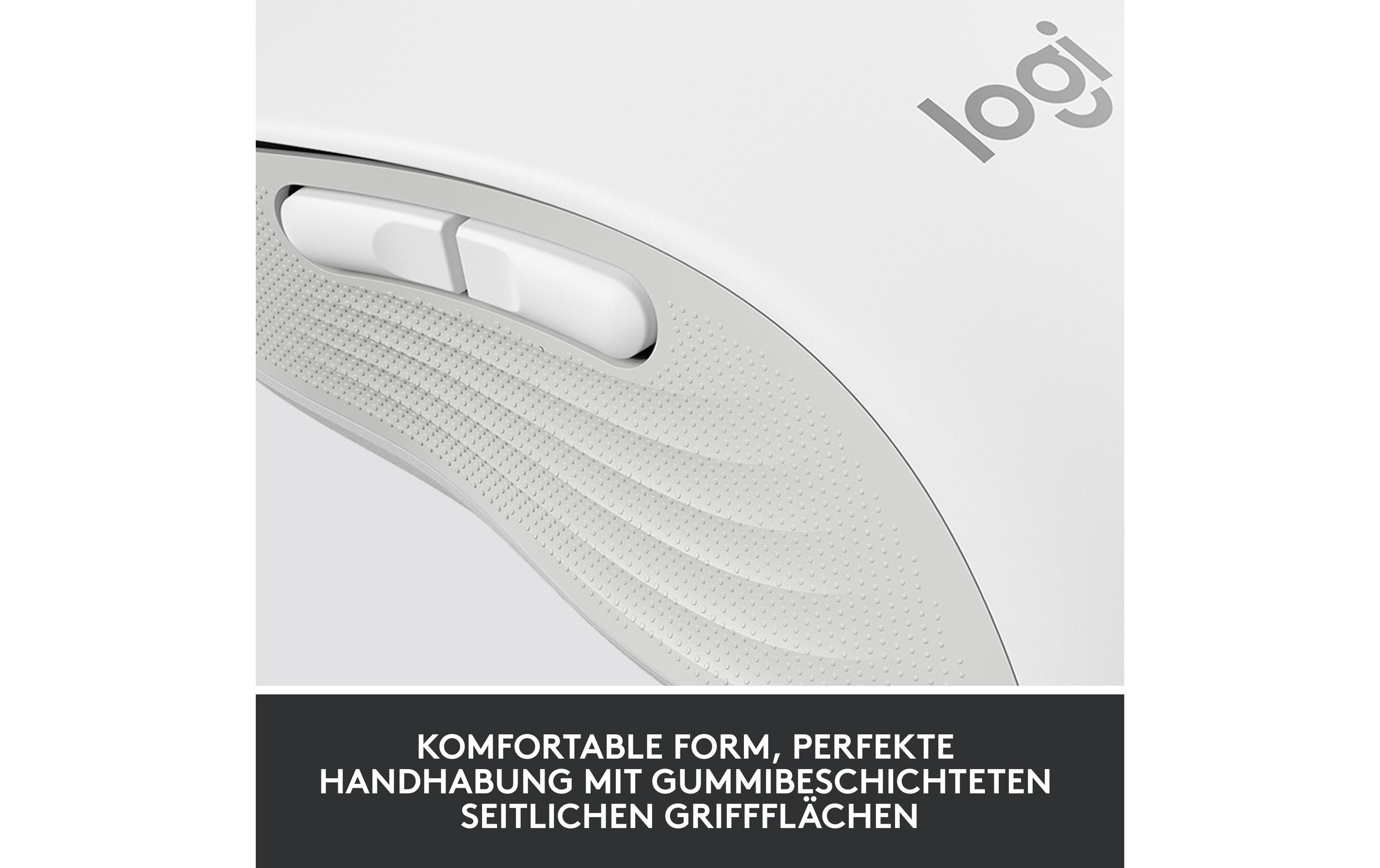 Logitech Maus Signature M650 L for Business Weiss