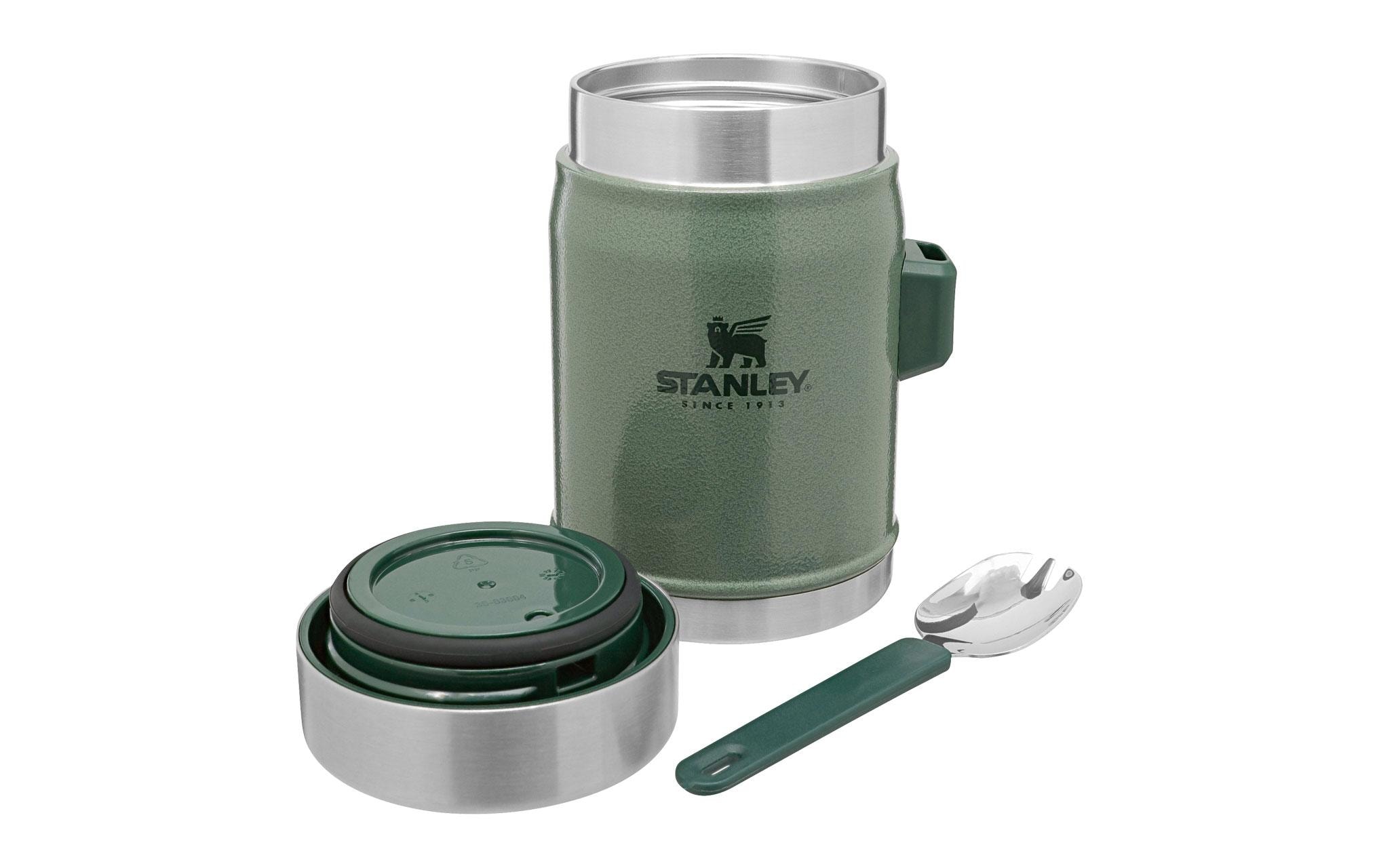 Stanley 1913 Thermo-Foodbehälter Legendary Food Jar + Spork 0.4 l, Grün