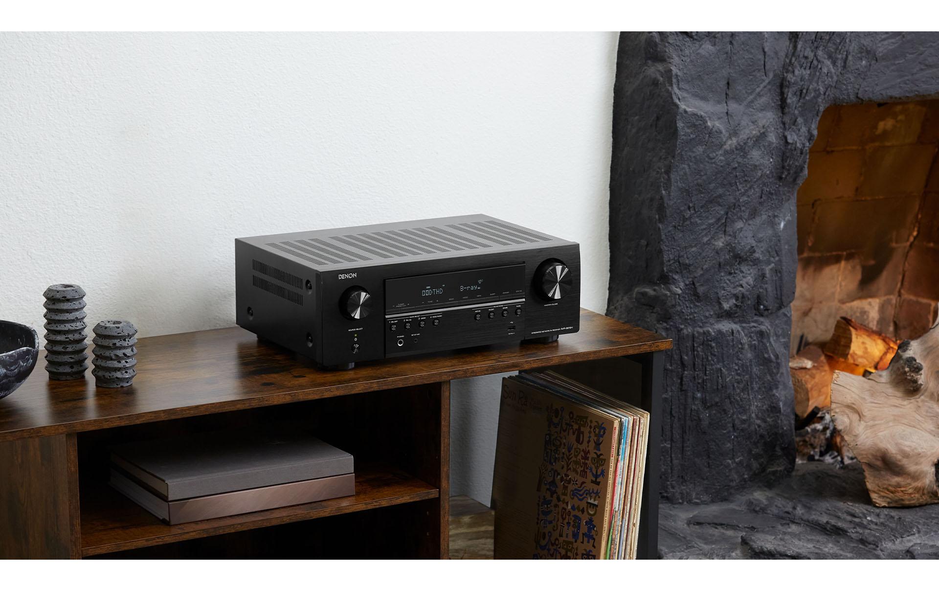 Denon AV-Receiver AVR-S670H Schwarz